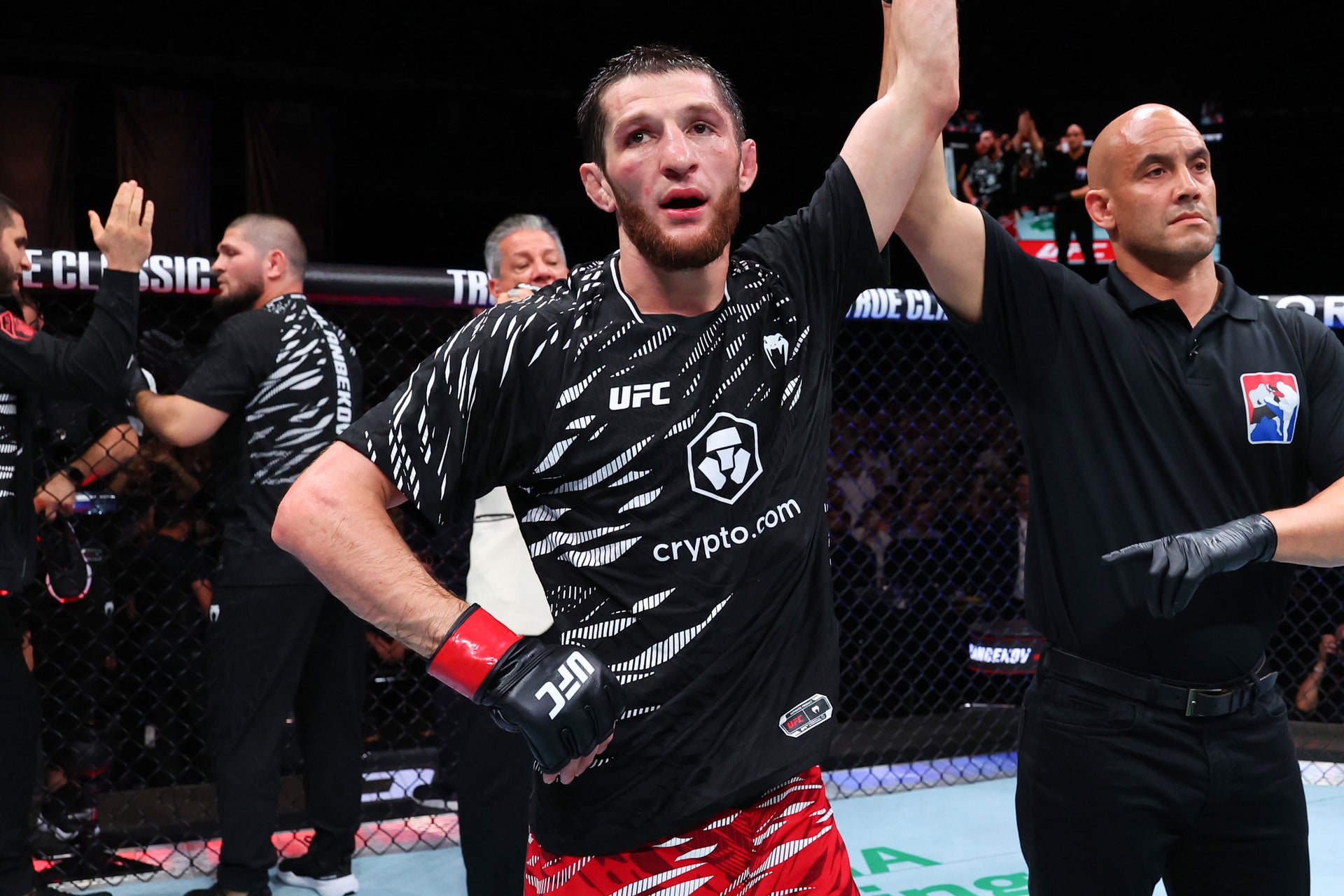 Tagir Ulanbekov Signed 1-of-1 Fight Issued Jersey UFC Fight Night: Hill vs Rountree Jr