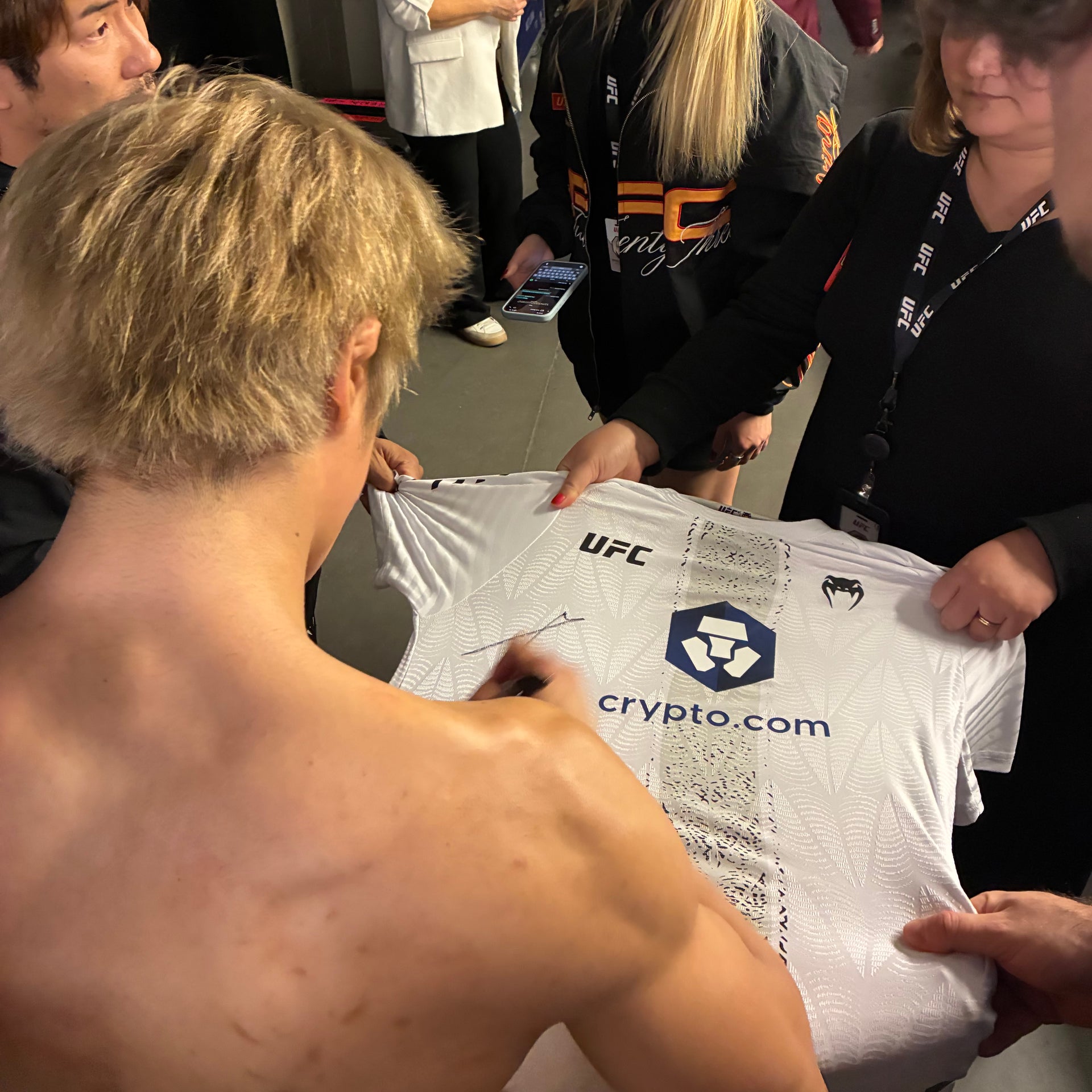 Tatsuro Taira Signed 1-of-1 Fight Worn Jersey UFC 323: Dvalishvili vs Yan 2