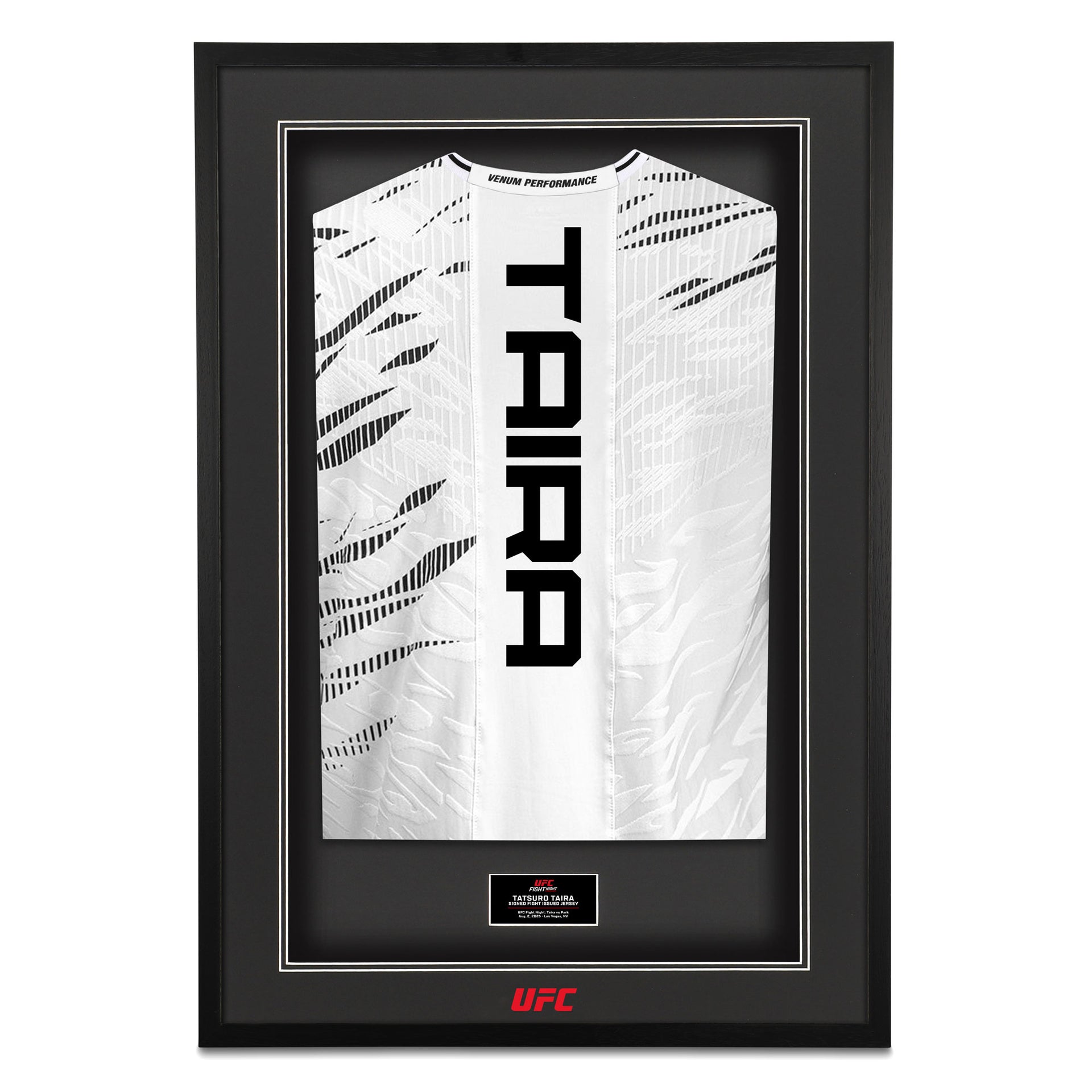 Tatsuro Taira Signed 1-of-1 Fight Worn Jersey UFC Fight Night: Taira vs Park