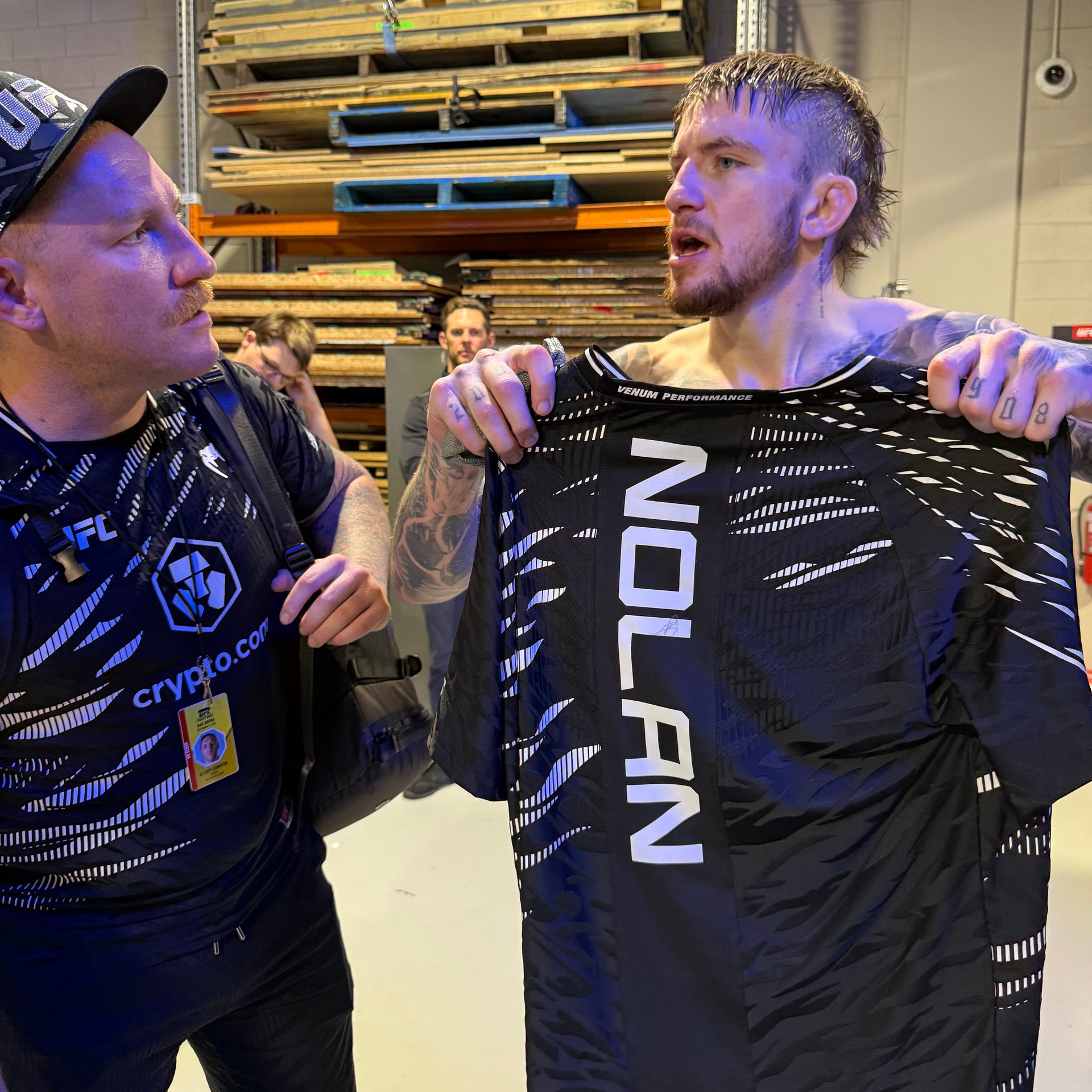 Tom Nolan Signed 1-of-1 Fight Worn Jersey UFC Fight Night: Ulberg vs Reyes