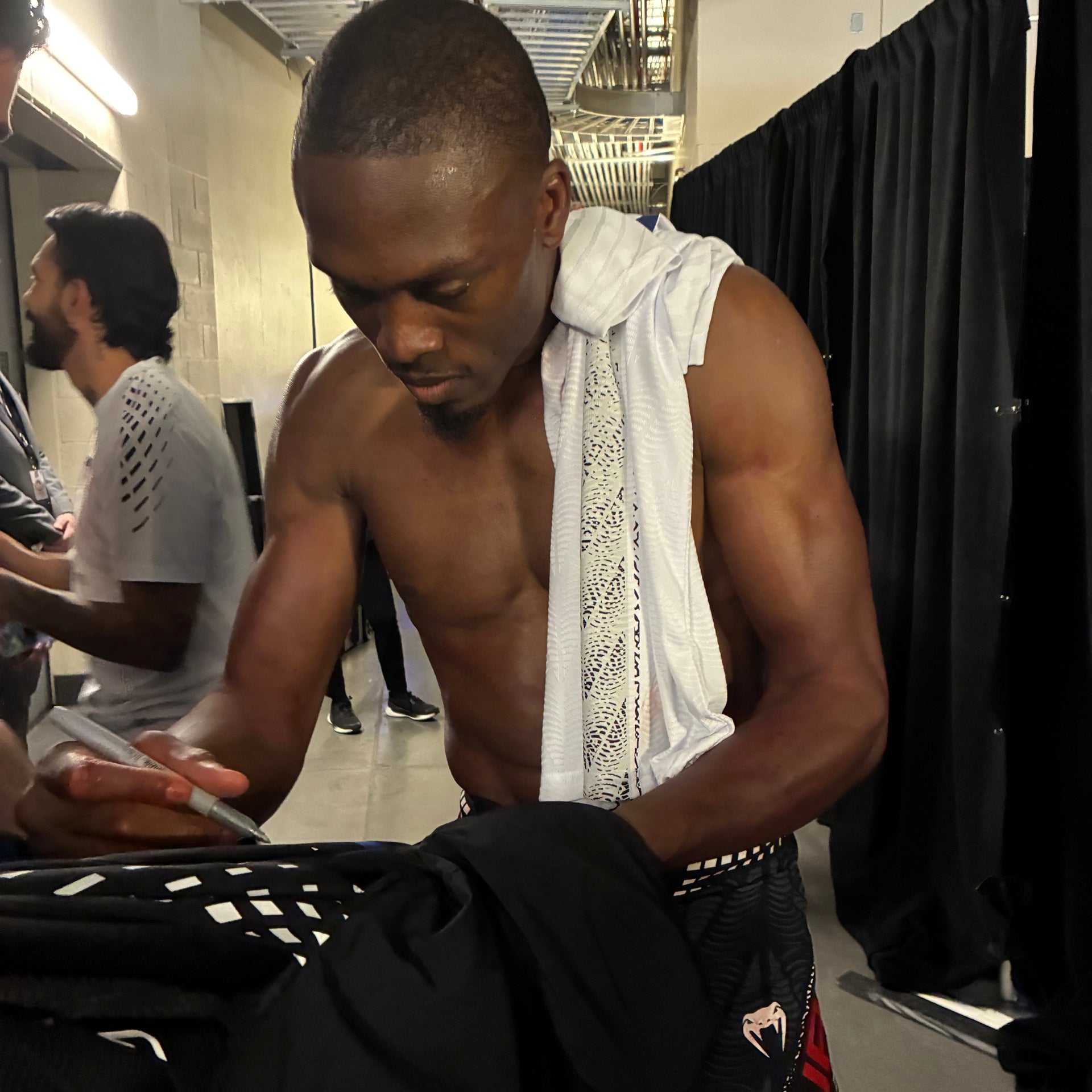 Jalin Turner Signed 1-of-1 Fight Worn Hoodie UFC 323: Dvalishvili vs Yan 2