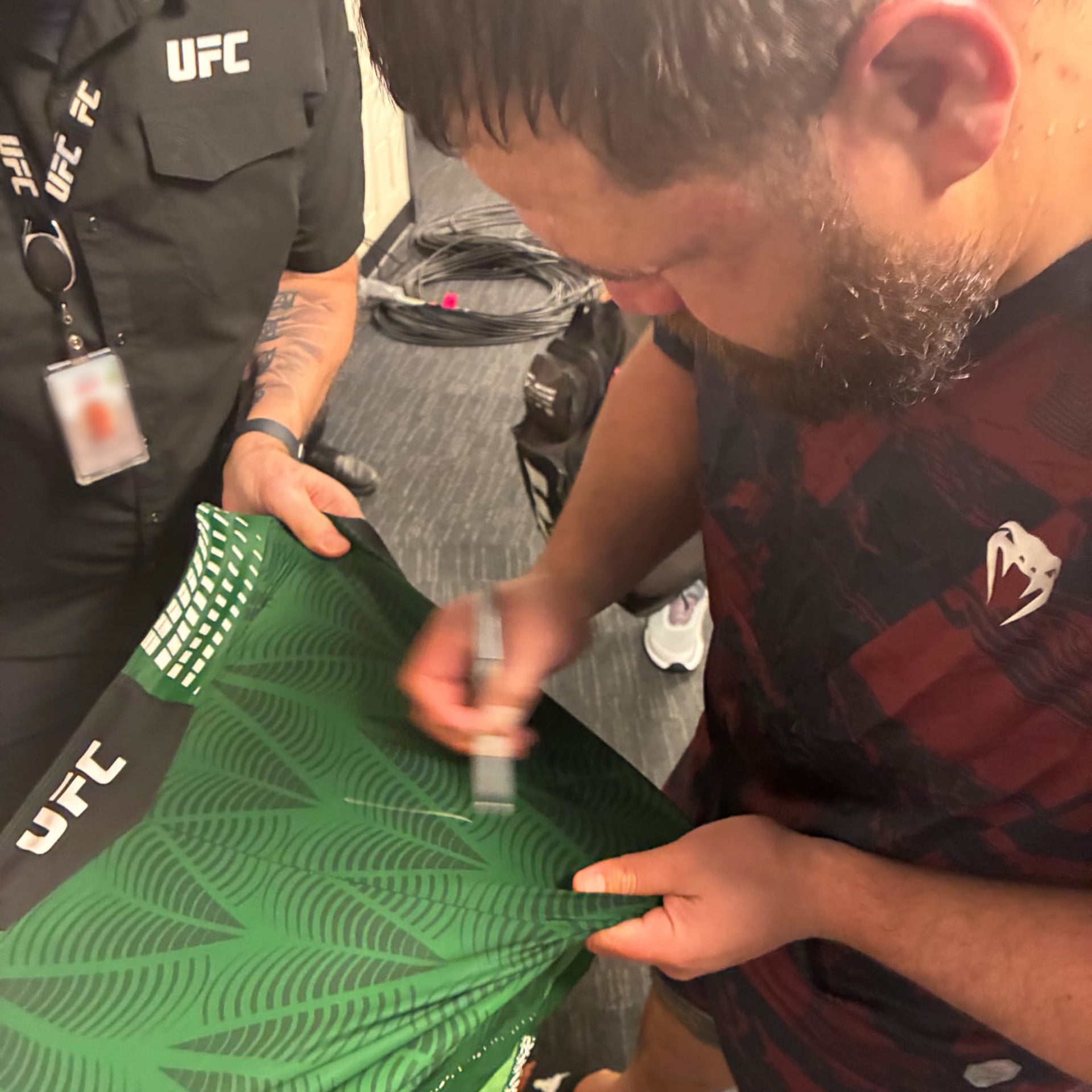 Tai Tuivasa Signed 1-of-1 Fight Worn Shorts UFC 325: Volkanovski vs Lopes 2