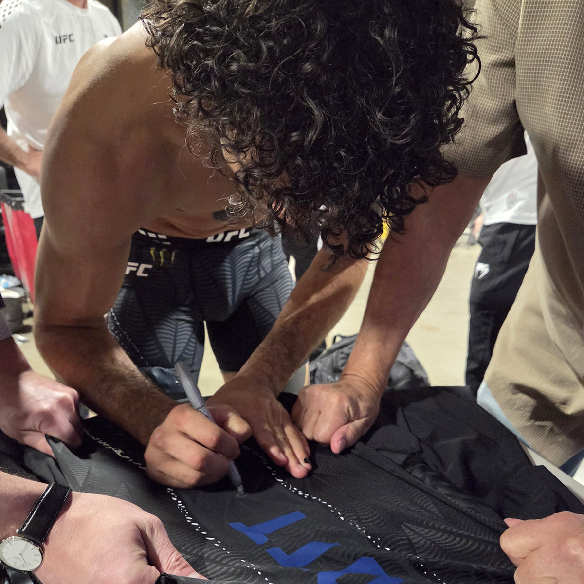 Payton Talbott Signed 1-of-1 Fight Worn Hoodie UFC 332: Silva vs Wang