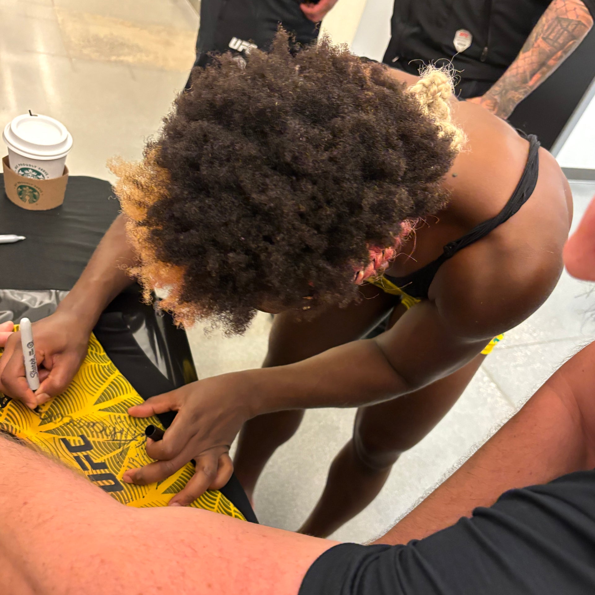 Alexia Thainara Signed 1-of-1 Fight Worn Bra UFC Fight Night: Gamrot vs Salkilld
