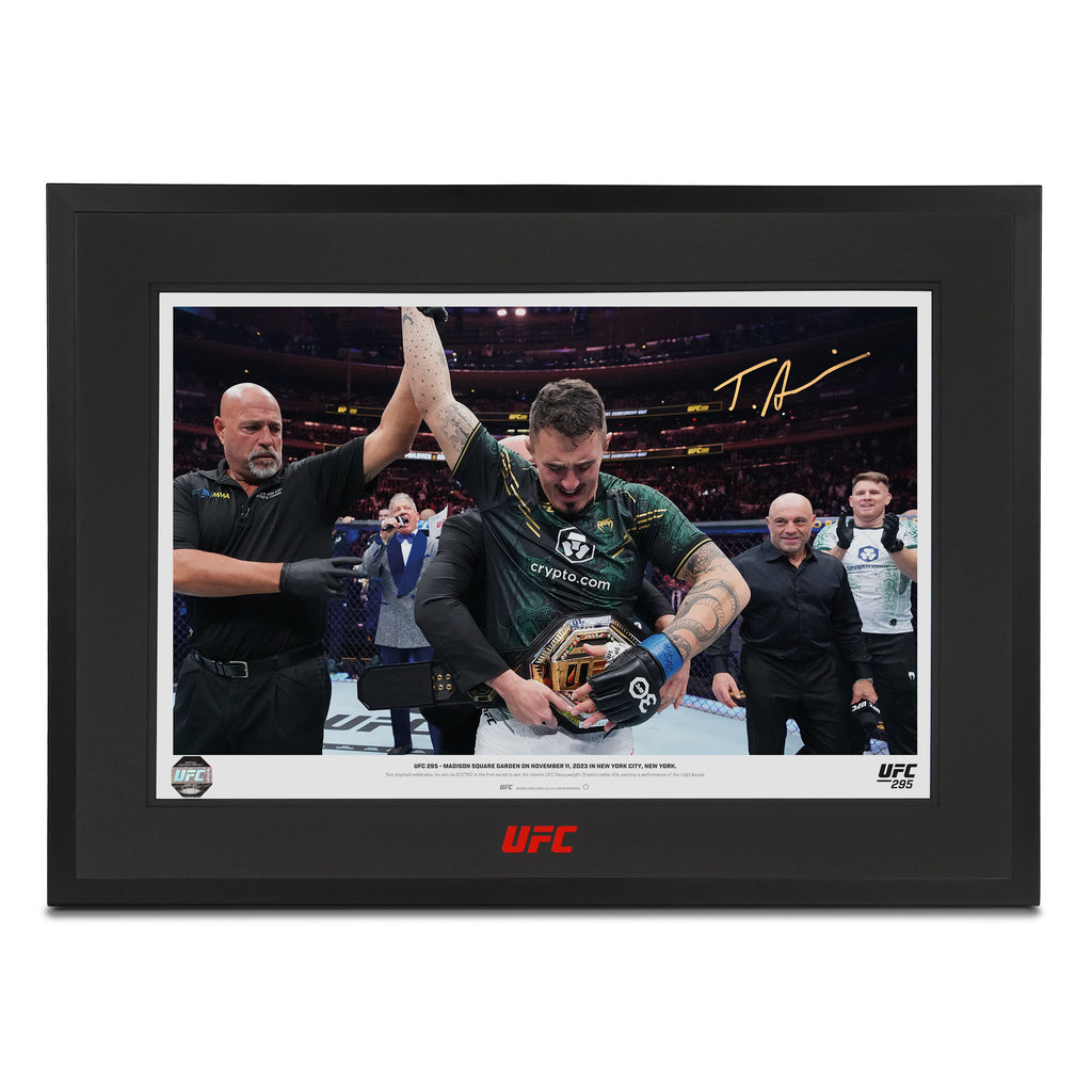 Tom Aspinall Signed Photo UFC 295