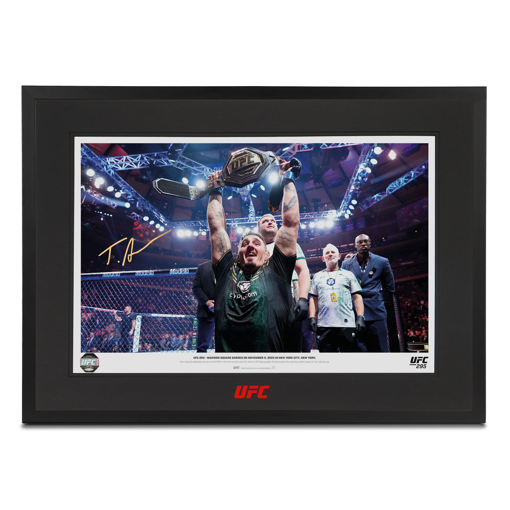 Tom Aspinall Signed Photo UFC 295