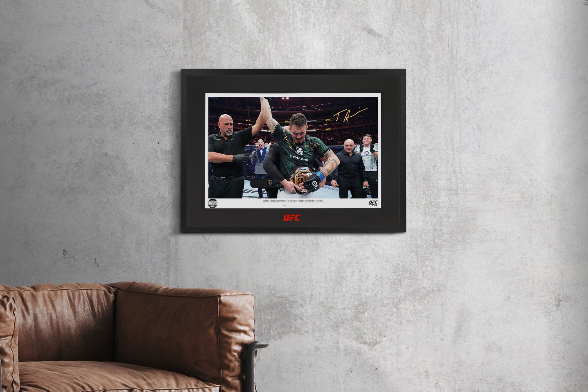 Tom Aspinall Signed Photo UFC 295