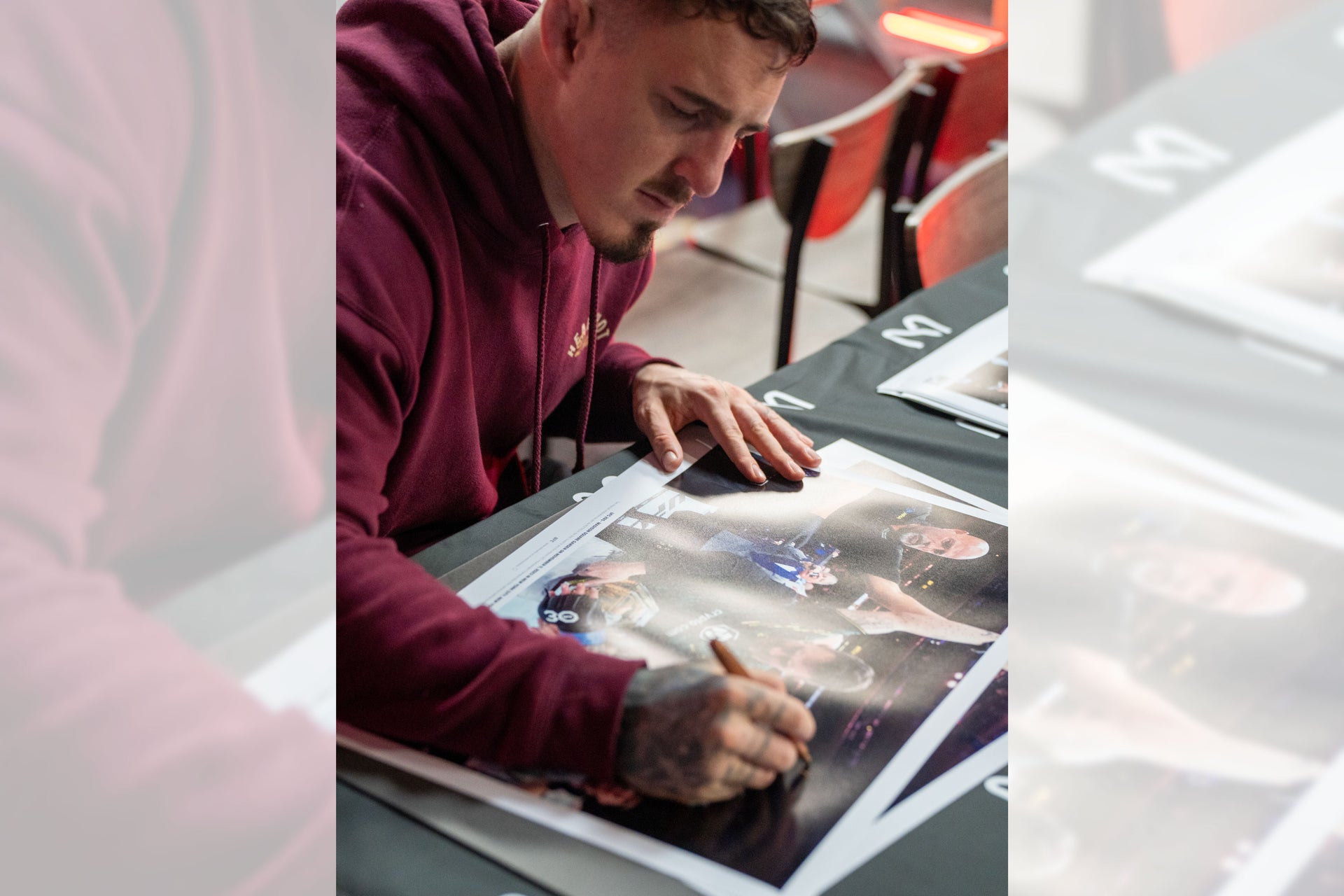 Tom Aspinall Signed Photo UFC 295