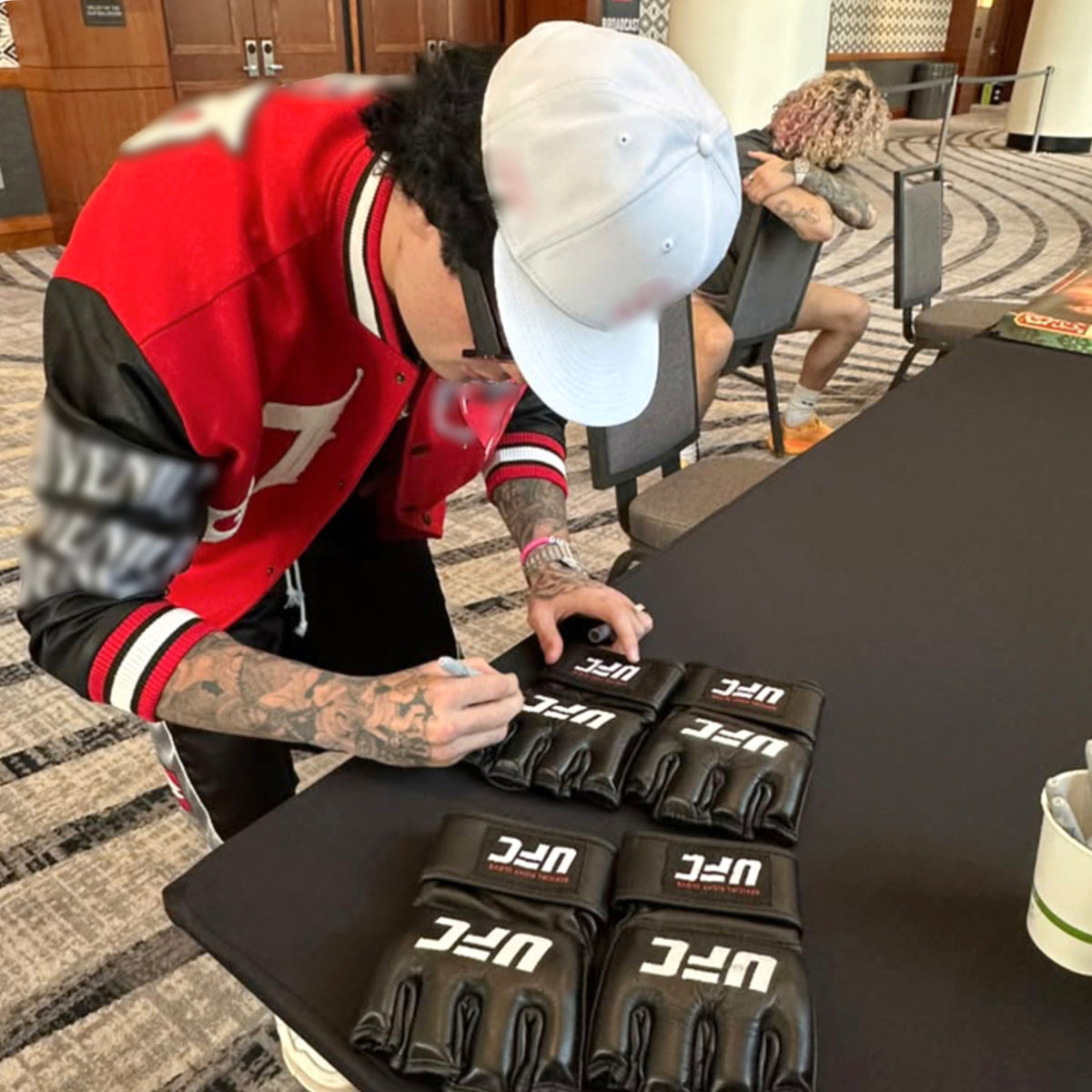 Tommy McMillen Signed Official UFC Replica Gloves
