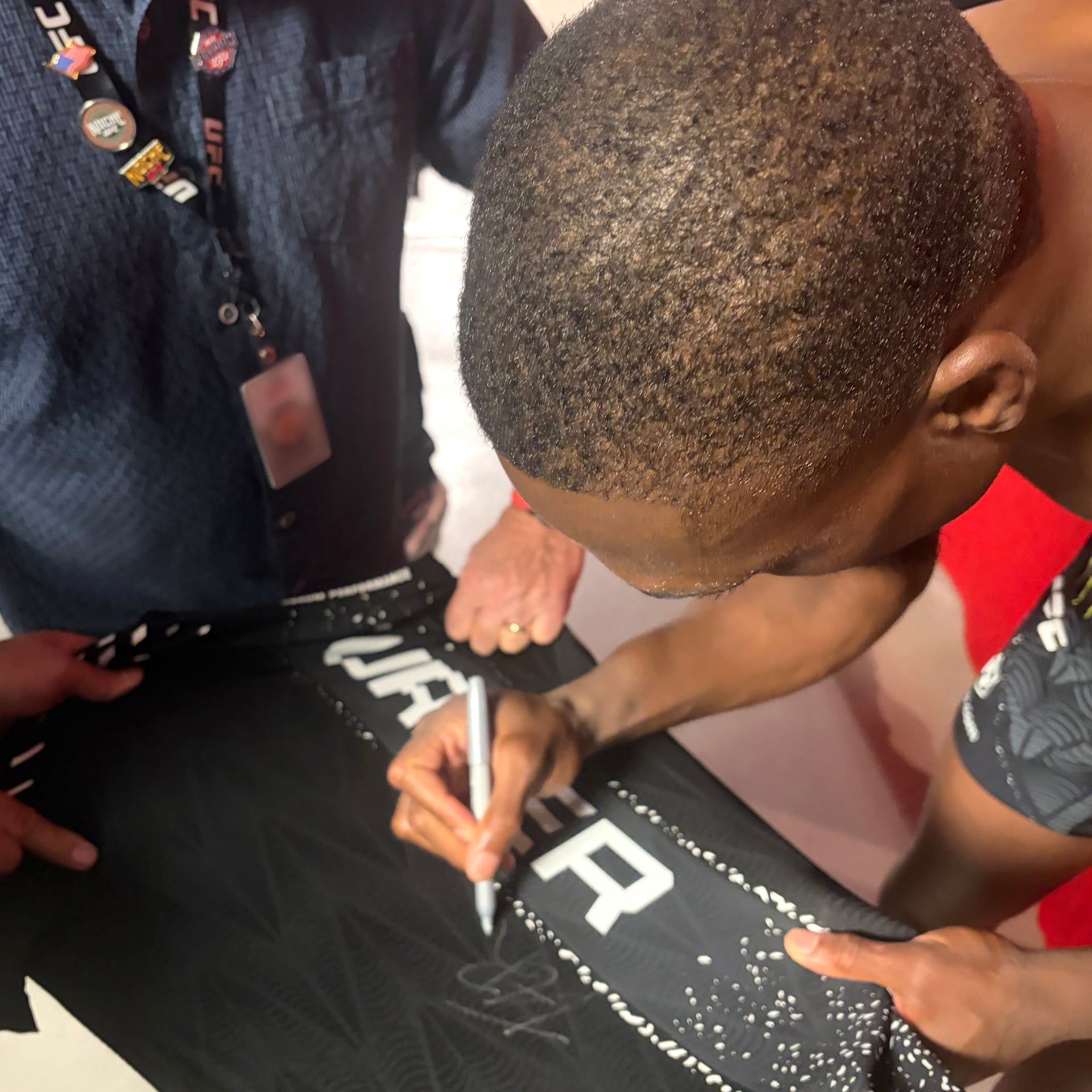 Jalin Turner Signed 1-of-1 Fight Worn Jersey UFC 330: Makhachev vs Machado Garry