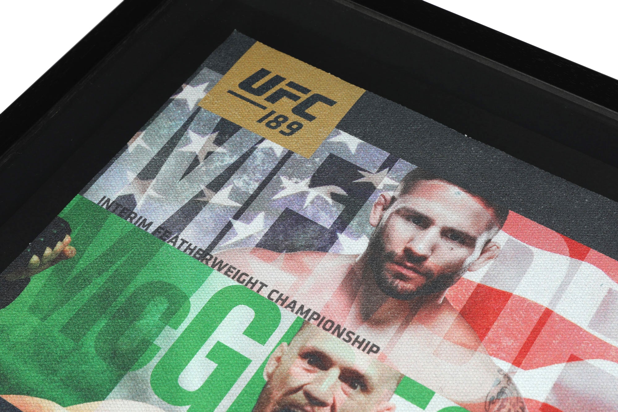 UFC 189: Mendes vs McGregor Canvas Poster