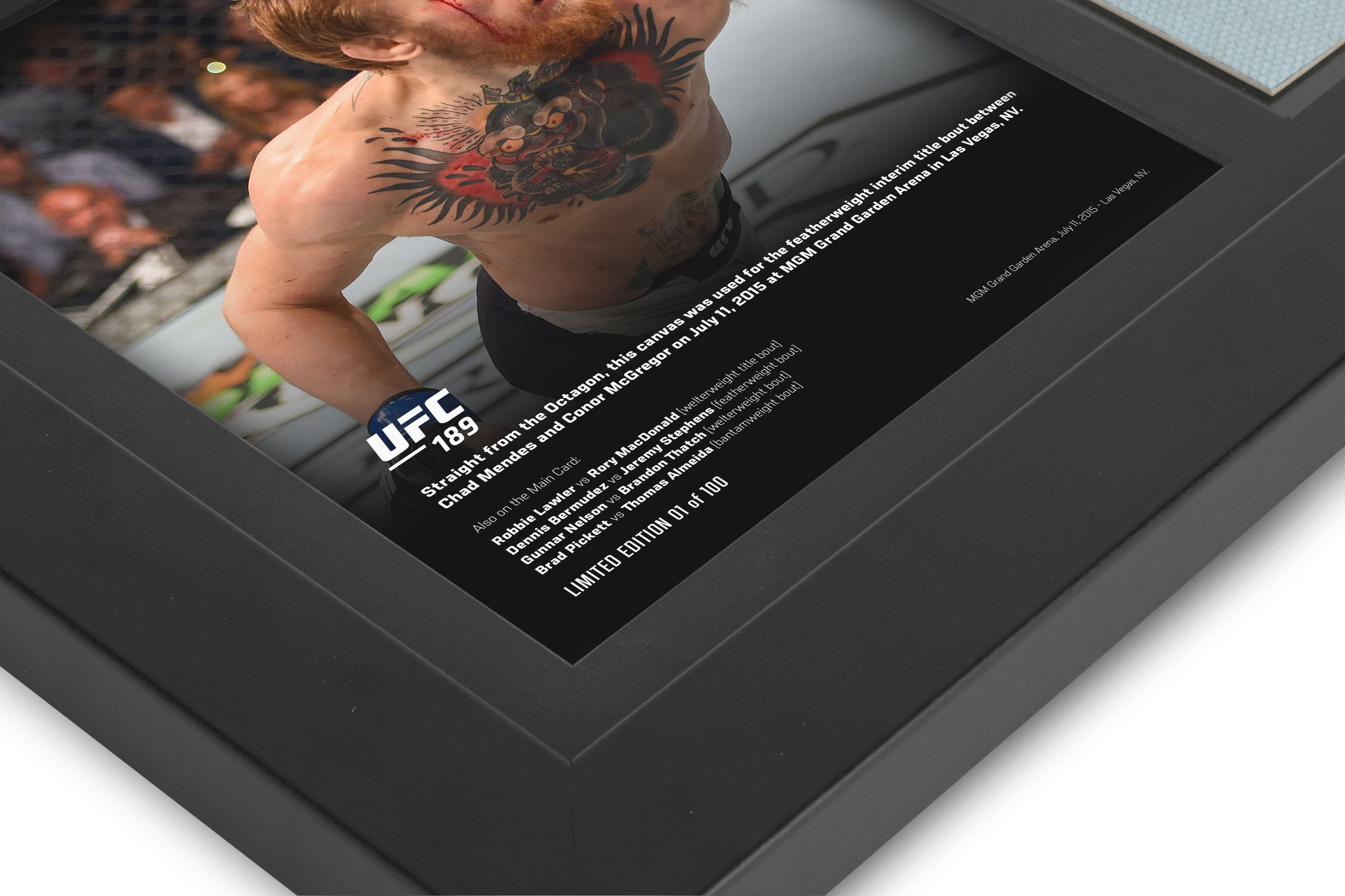 Conor McGregor Limited Edition UFC 189 Canvas & Photo