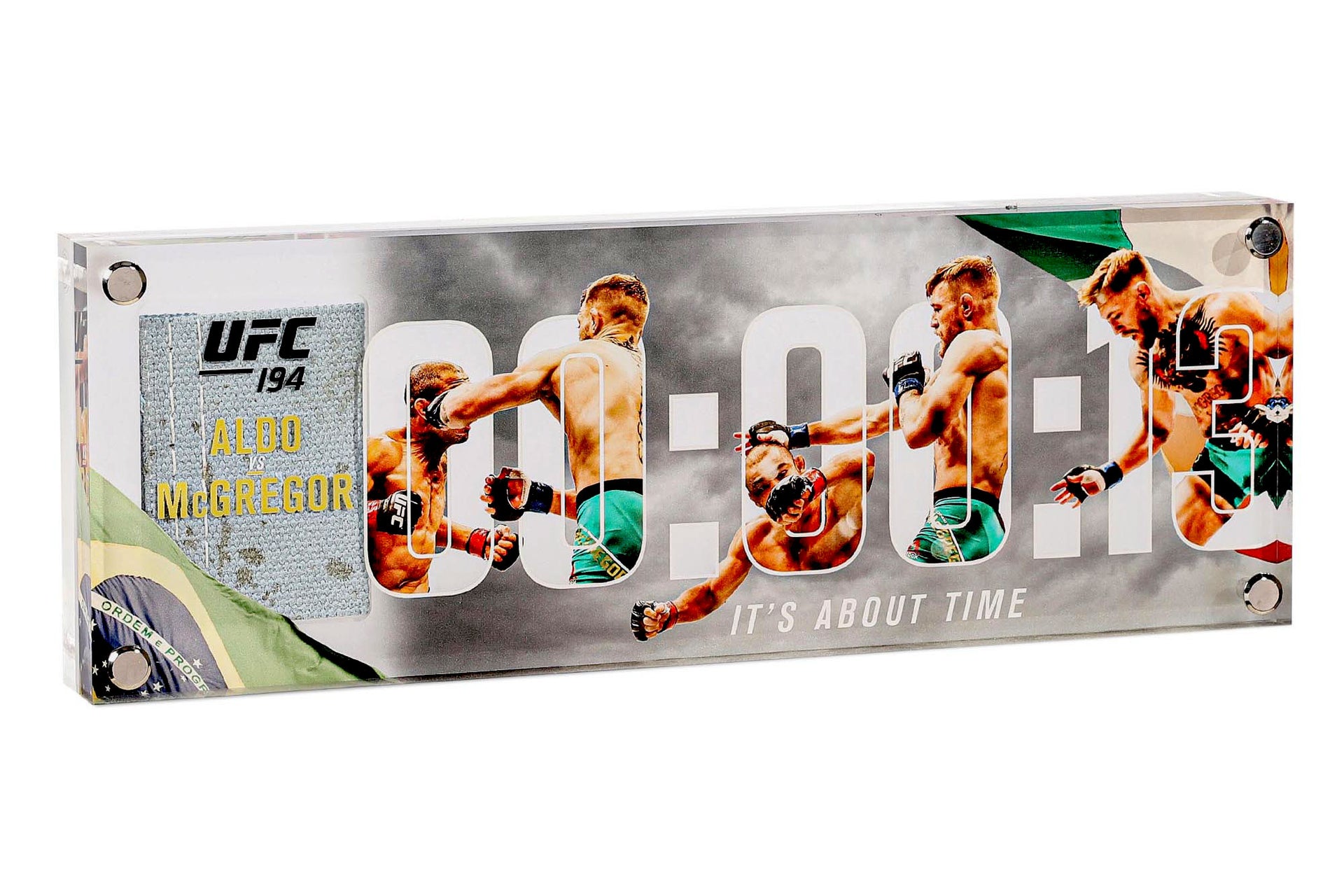 UFC 194: Aldo vs McGregor Limited Edition Canvas in Acrylic