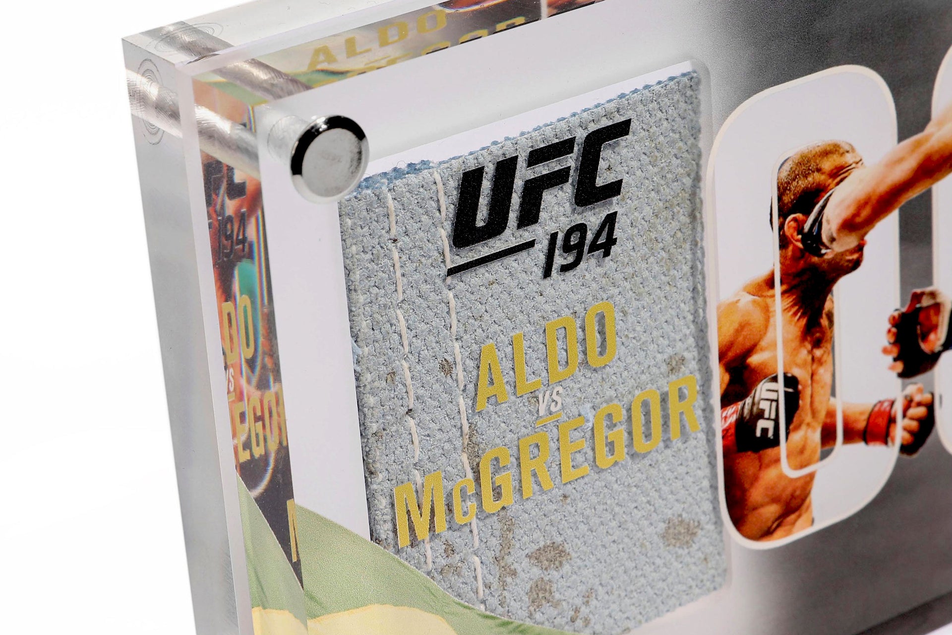 UFC 194: Aldo vs McGregor Limited Edition Canvas in Acrylic