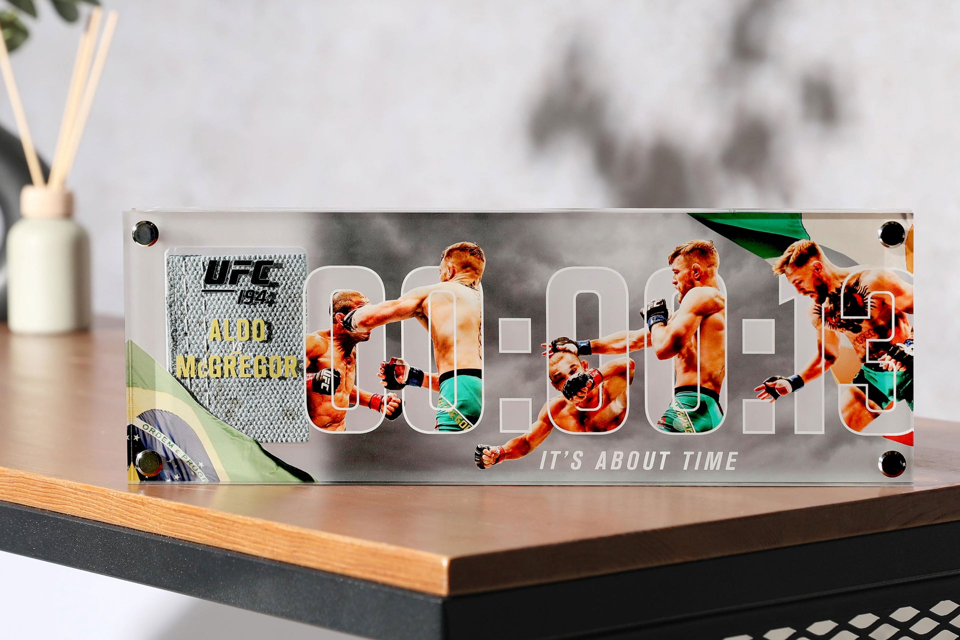 UFC 194: Aldo vs McGregor Limited Edition Canvas in Acrylic