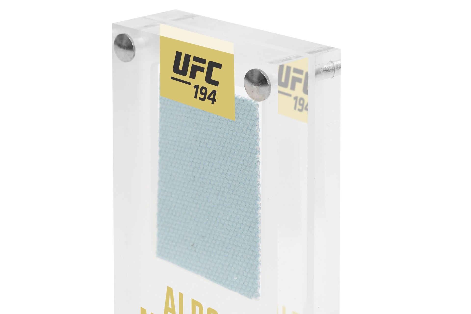 UFC 194: José Aldo vs Conor McGregor Canvas in Acrylic