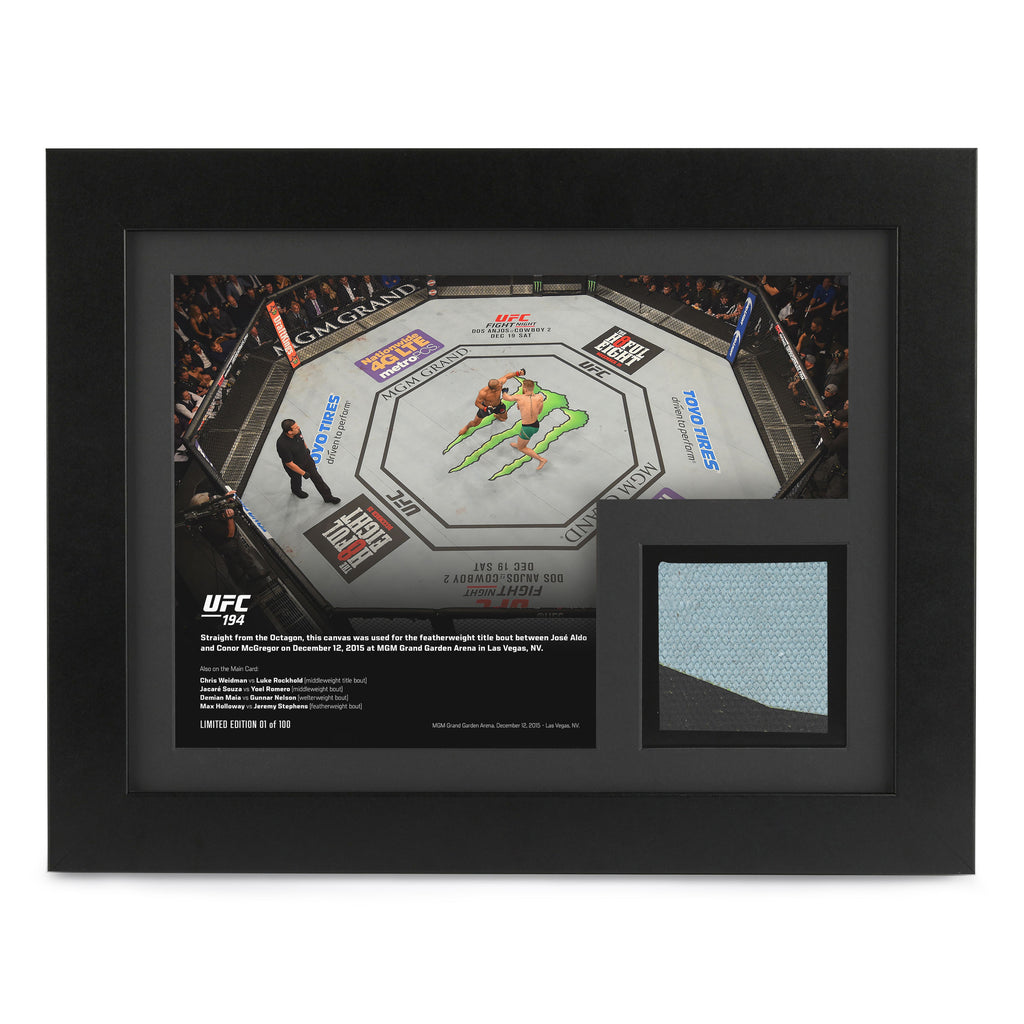 Conor McGregor Limited Edition UFC 194 Canvas And Photo