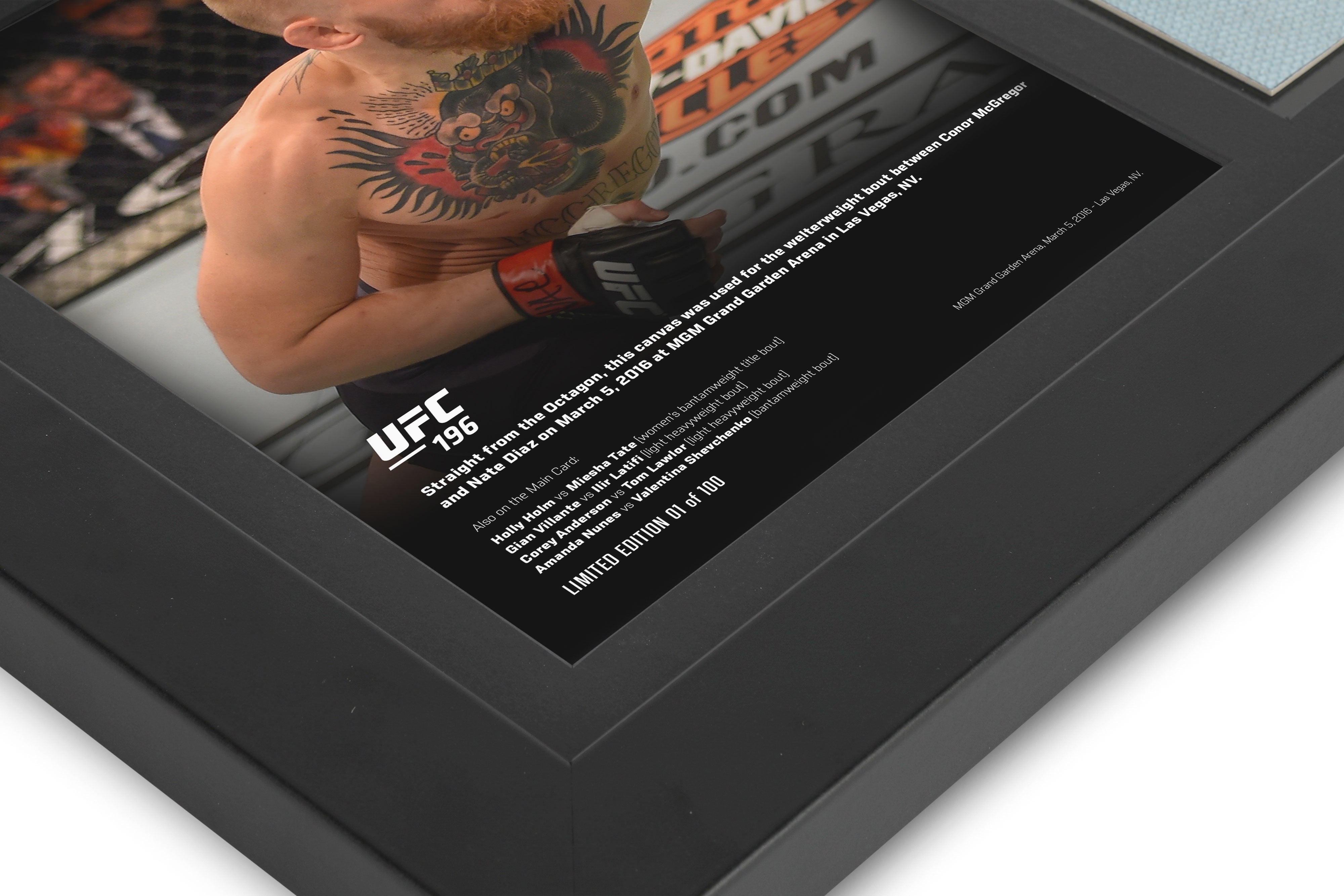Conor McGregor Limited Edition UFC 196 Canvas & Photo – UFC