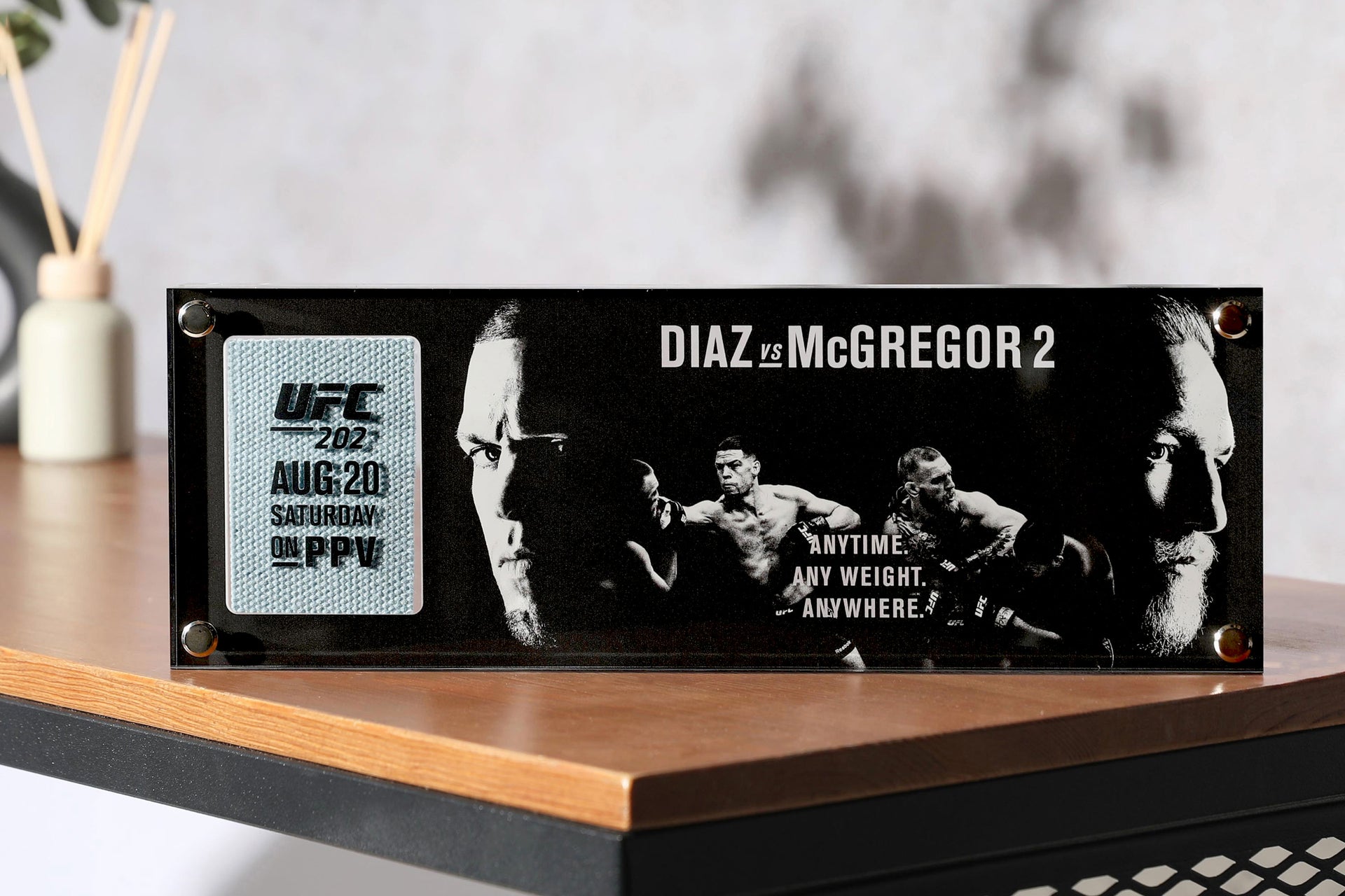 UFC 202: Diaz vs McGregor 2 Limited Edition Canvas in Acrylic