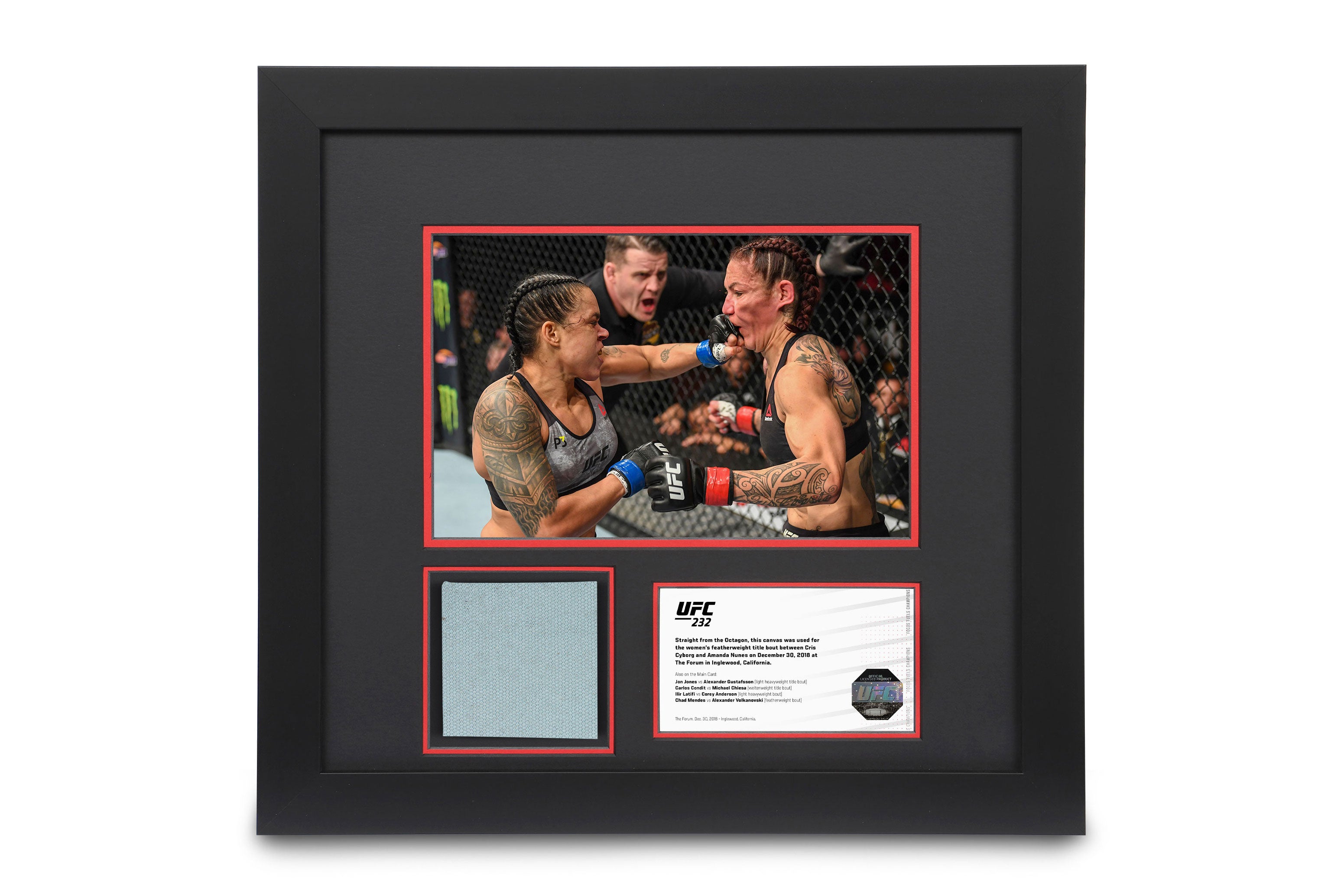 UFC 232: Jones vs Gustafsson 2 Canvas & Photo - Amanda Nunes
