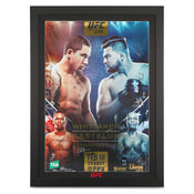 UFC 234: Adesanya vs Silva Autographed Event Poster