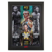 UFC 237: Namajunas vs Andrade Autographed Event Poster