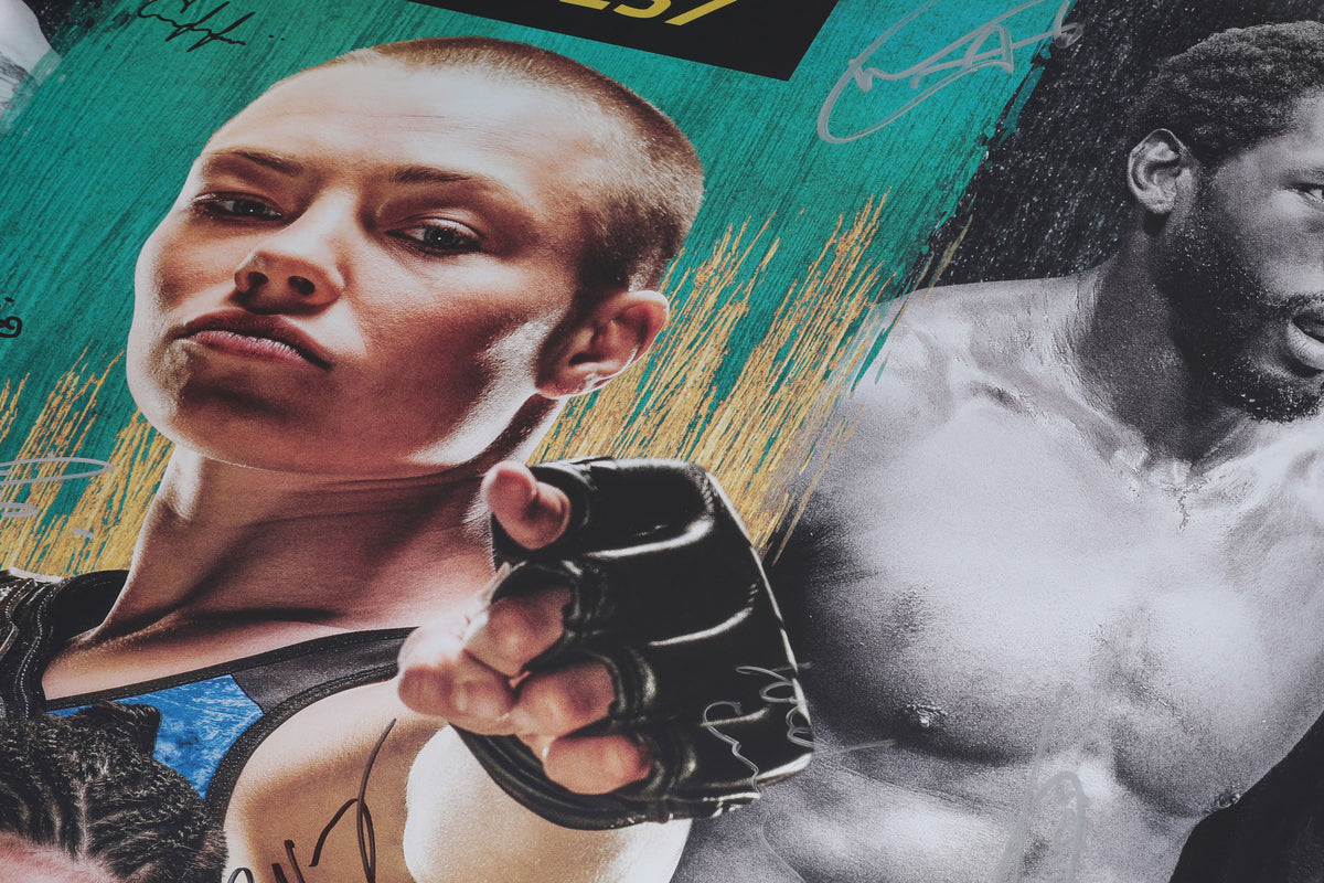 UFC 237: Namajunas vs Andrade Autographed Event Poster