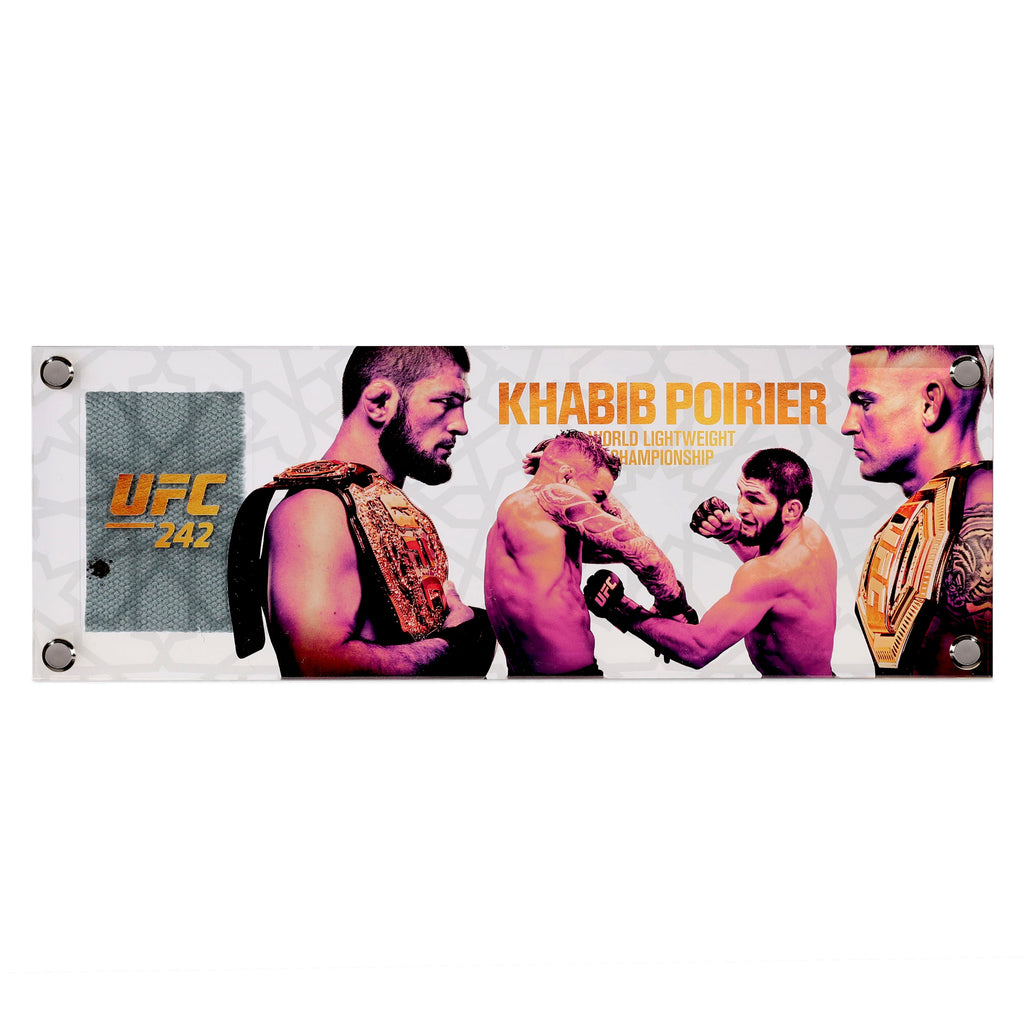 UFC 242: Khabib vs Poirier Limited Edition Canvas in Acrylic