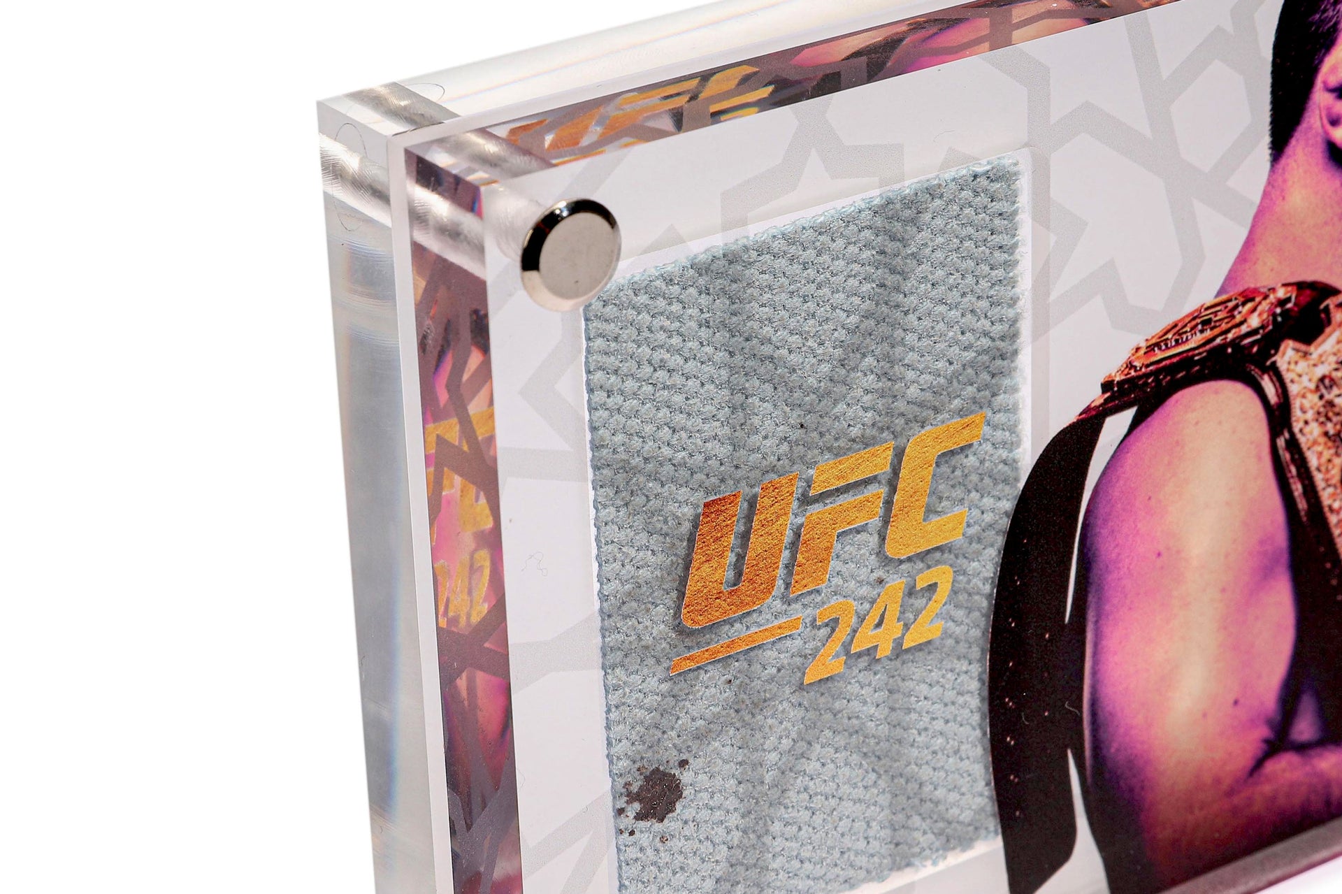 UFC 242: Khabib vs Poirier Limited Edition Canvas in Acrylic