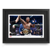 Israel Adesanya Signed Photo UFC 243