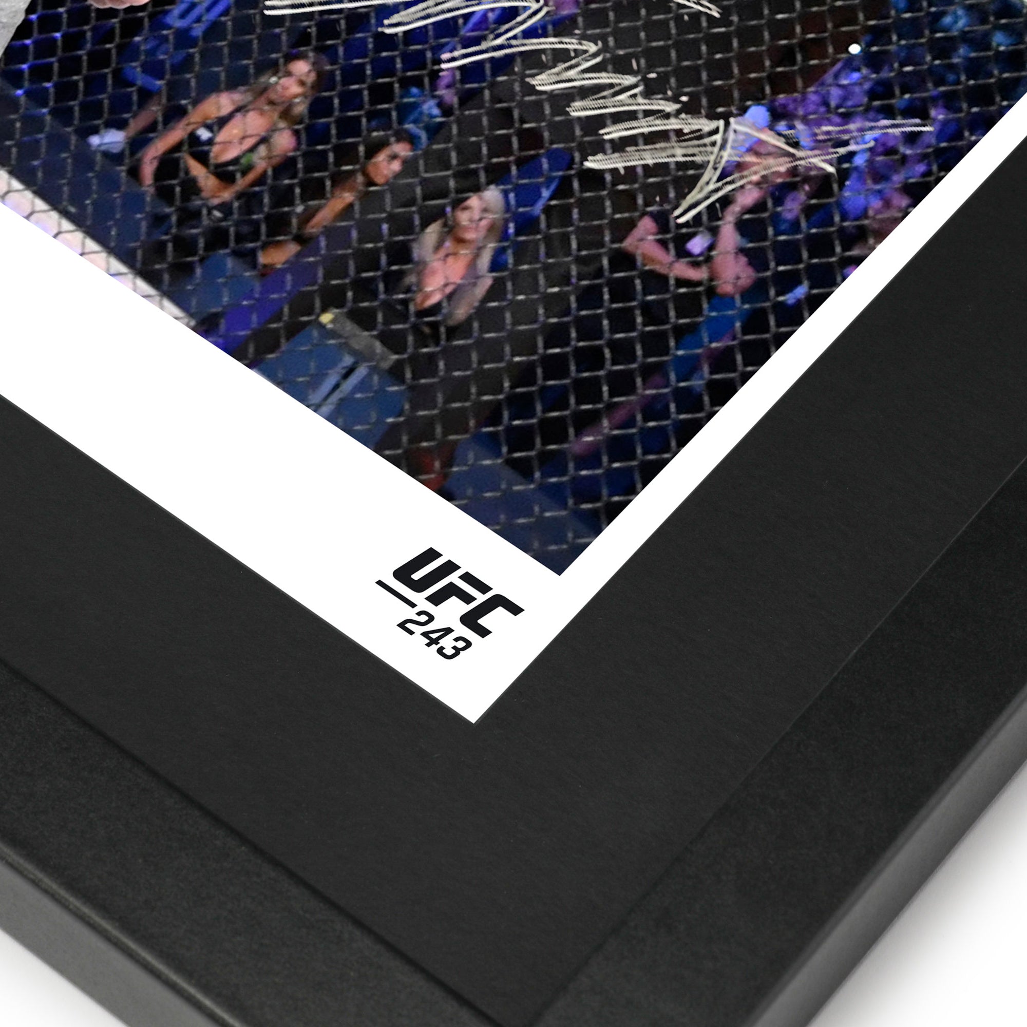 Israel Adesanya Signed ‘Celebrating’ Photo UFC 243: Whittaker vs Adesanya