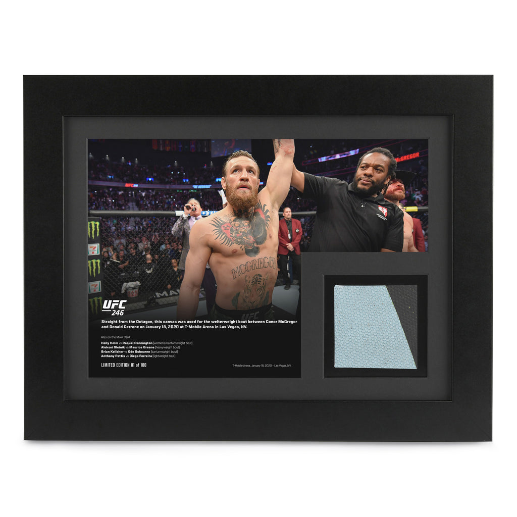 Conor McGregor Limited Edition UFC 246 Canvas & Photo