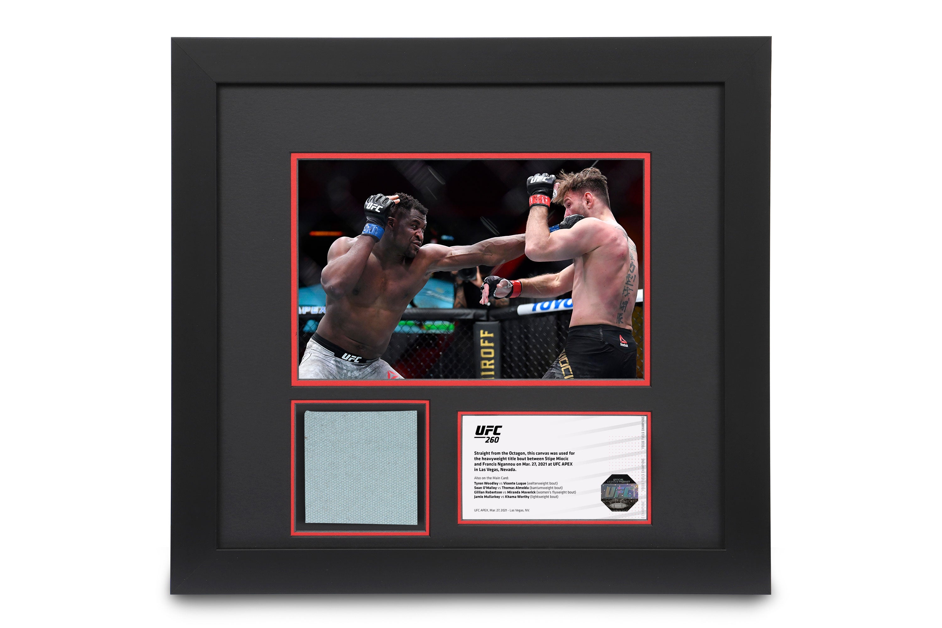 UFC 260 Miocic vs Ngannou Canvas & Photo
