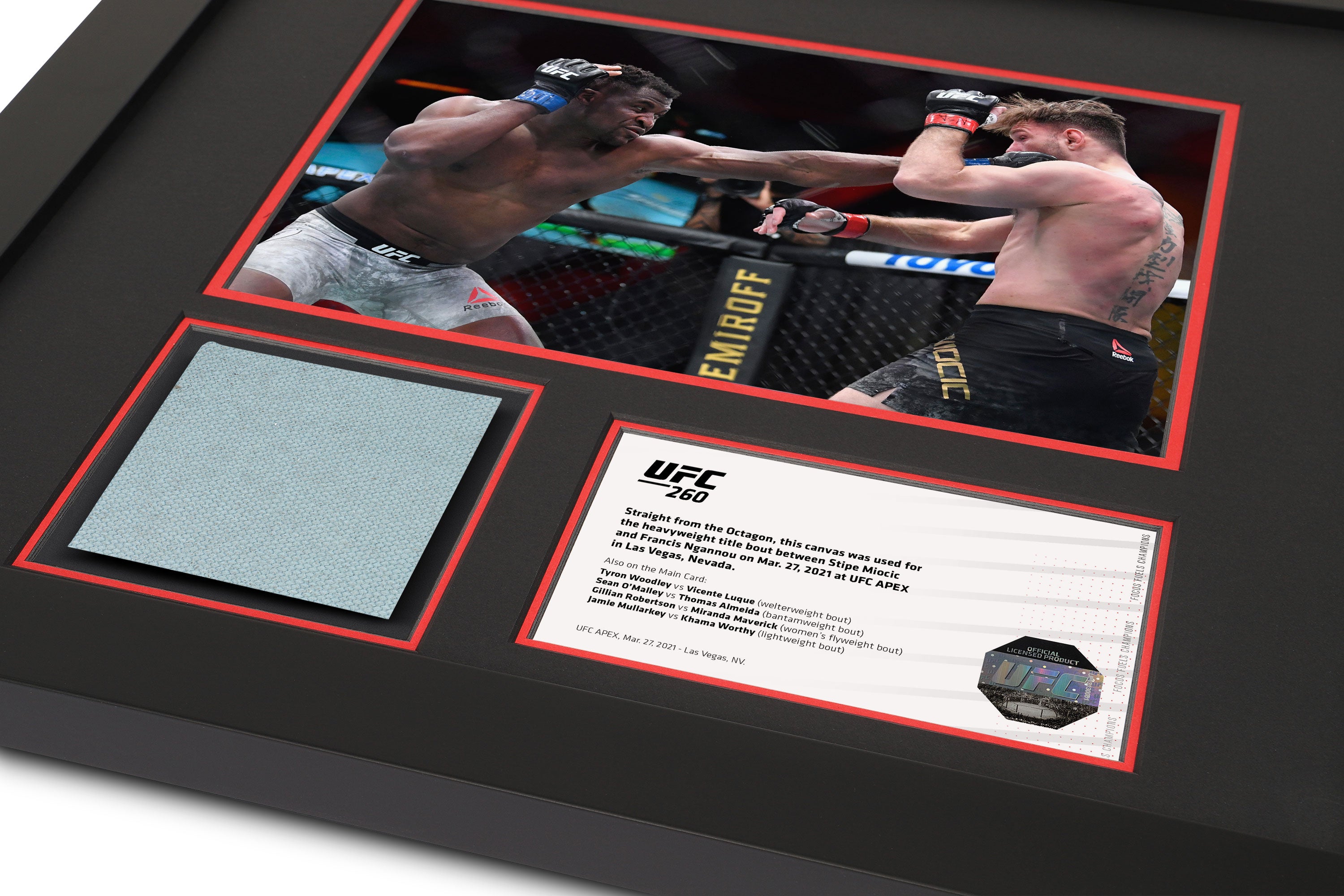 UFC 260 Miocic vs Ngannou Canvas & Photo