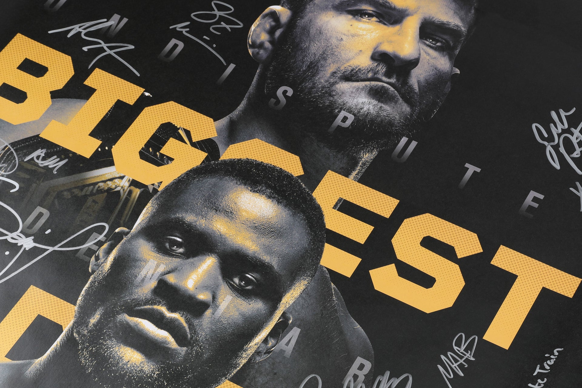UFC 260: Miocic vs N'Gannou 2 Autographed Event Poster