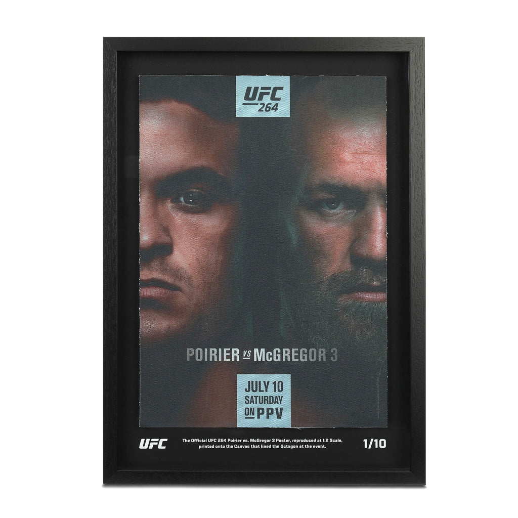 UFC 264: Poirier vs McGregor Limited Edition Canvas Poster