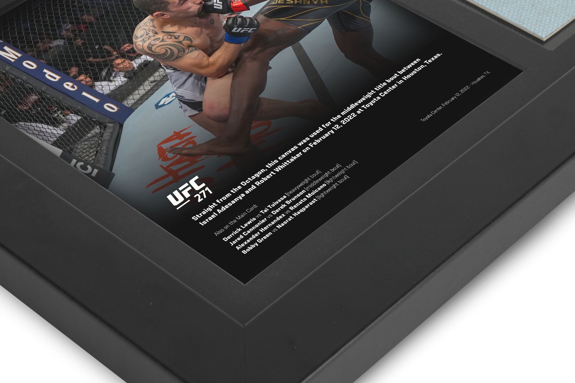 UFC 271: Israel Adesanya vs Robert Whittaker 2 Canvas & Photo