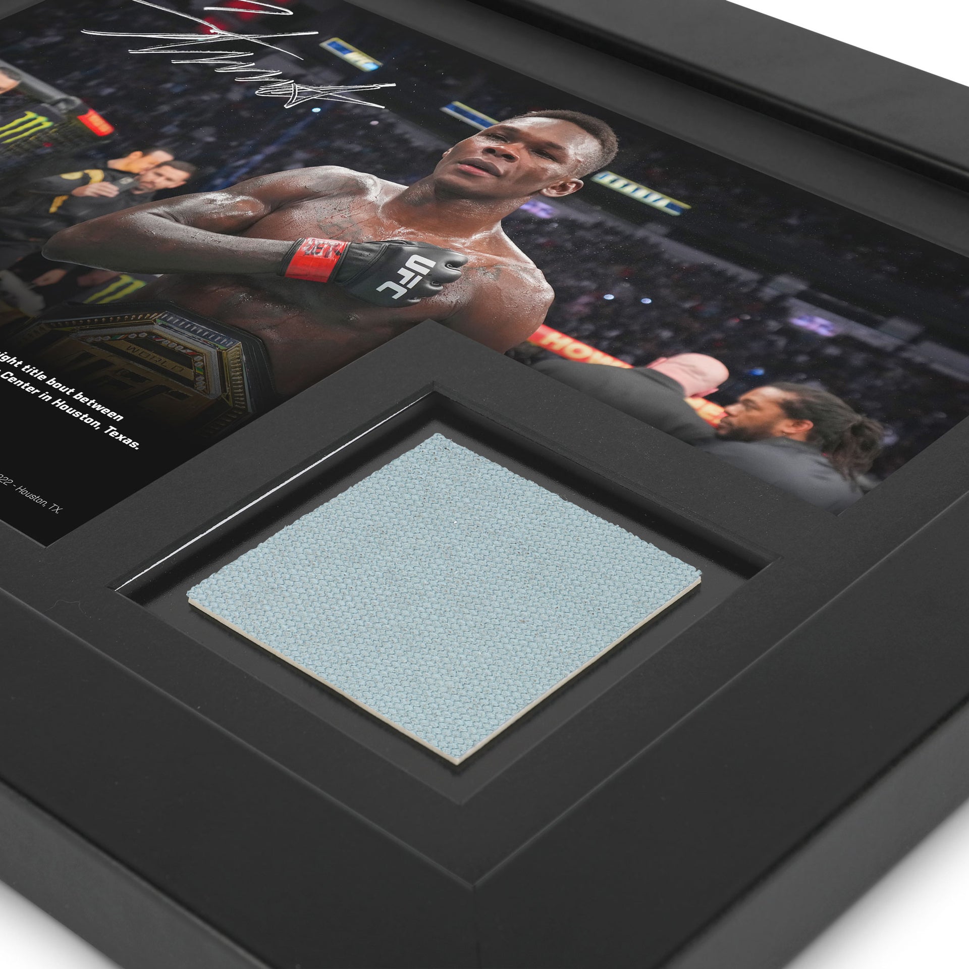Israel Adesanya Canvas & Signed Photo UFC 271: Adesanya vs Whittaker 2