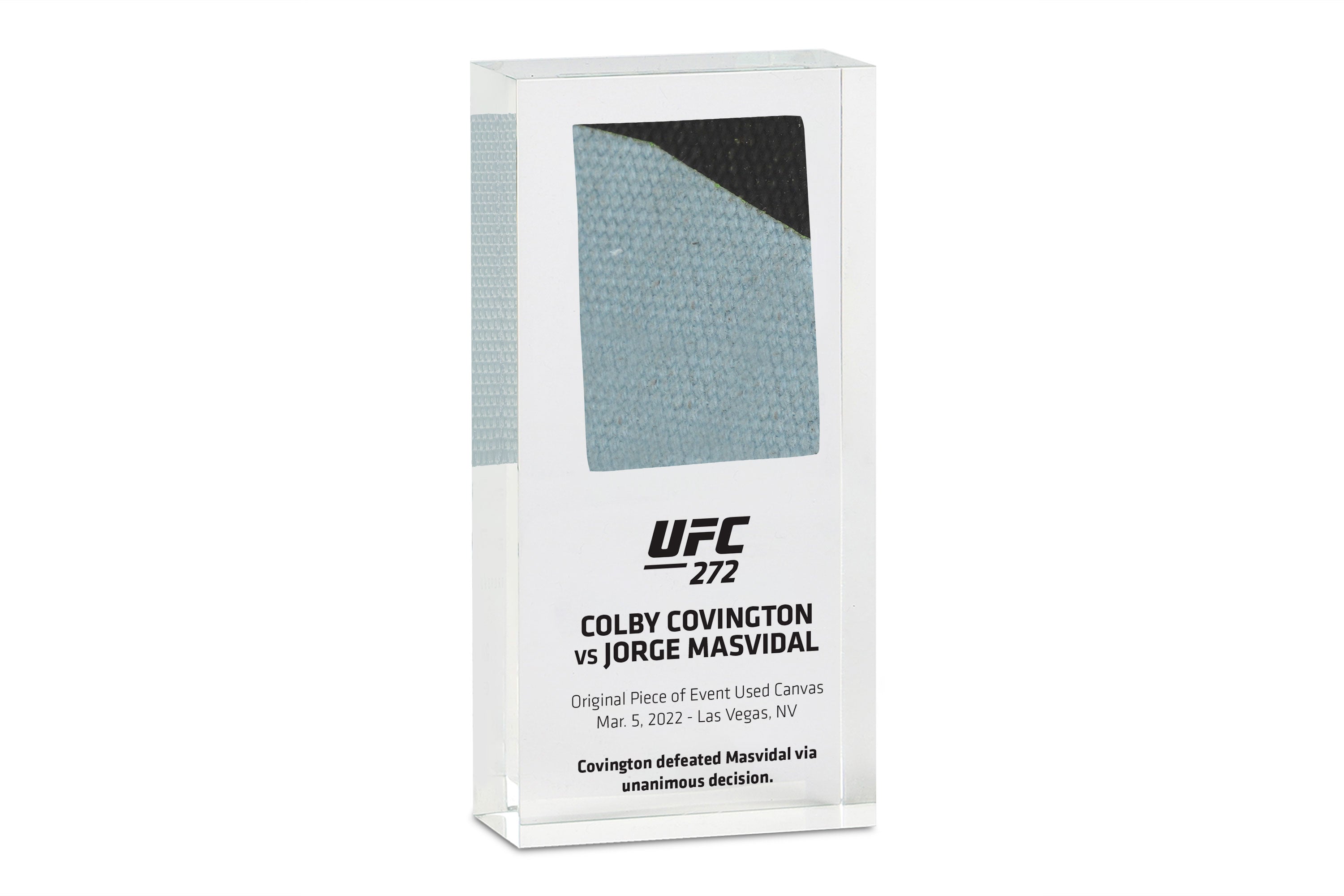 UFC 272: Covington vs Masvidal Canvas in Acrylic