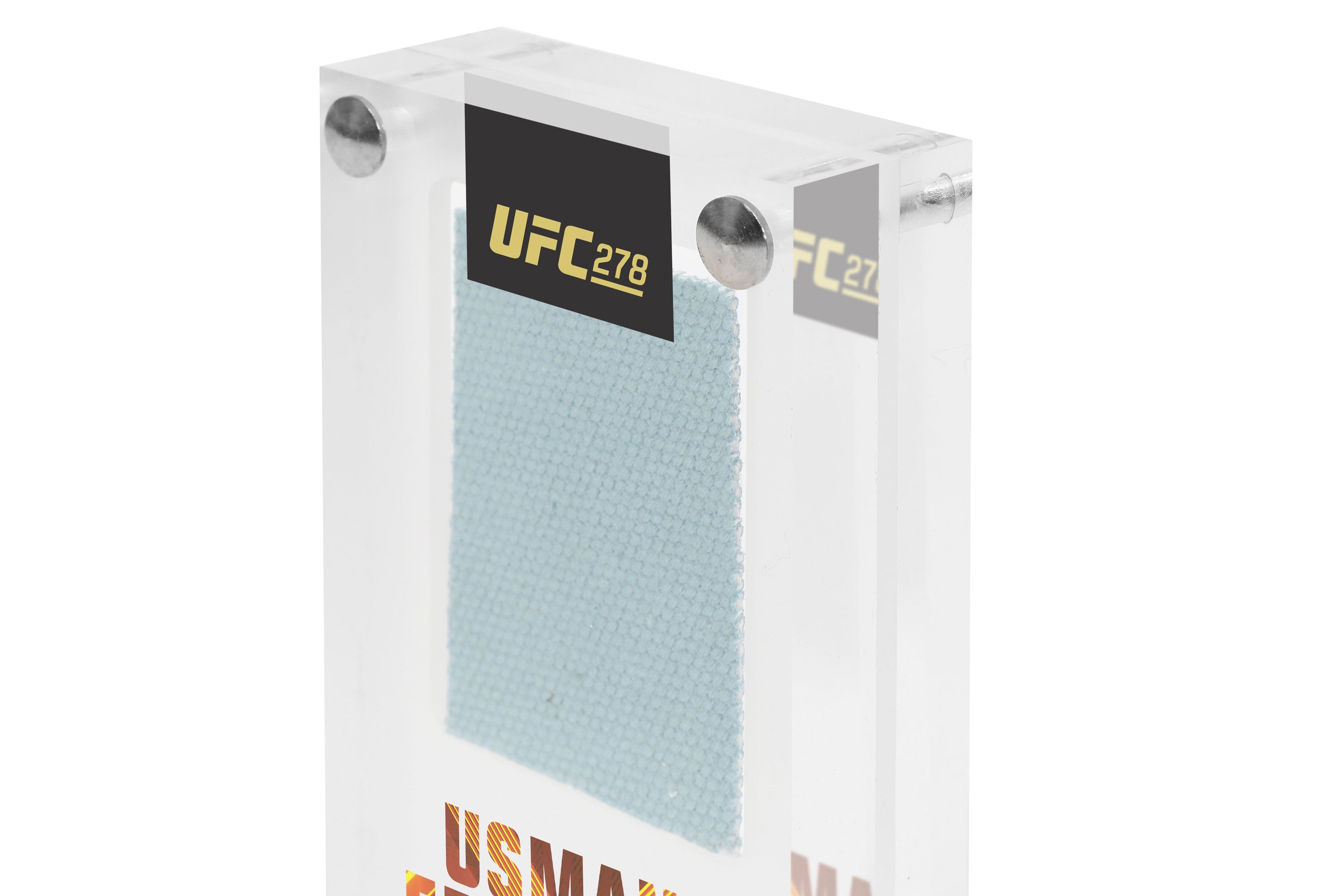 UFC 278: Usman vs Edwards 2 Canvas in Acrylic