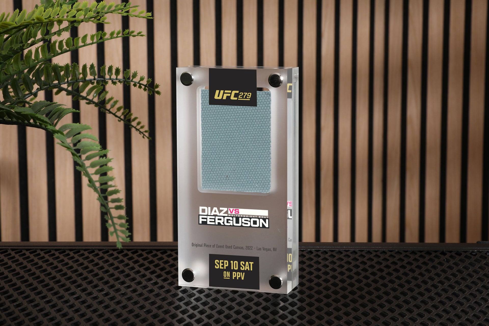 UFC 279: Diaz vs Ferguson Canvas in Acrylic