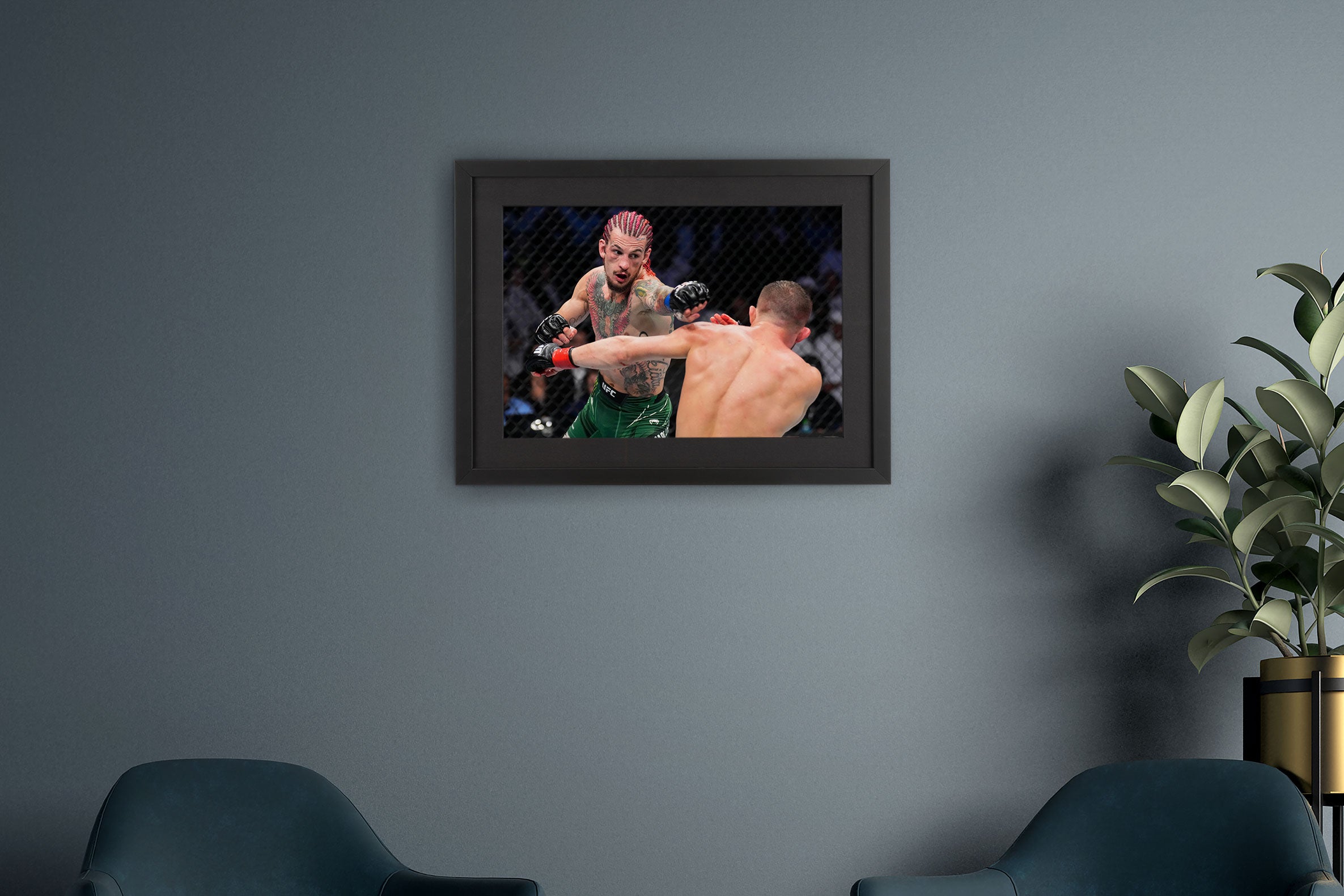 Sean O'Malley Framed Photo UFC 280: Oliveira vs Makhachev V1