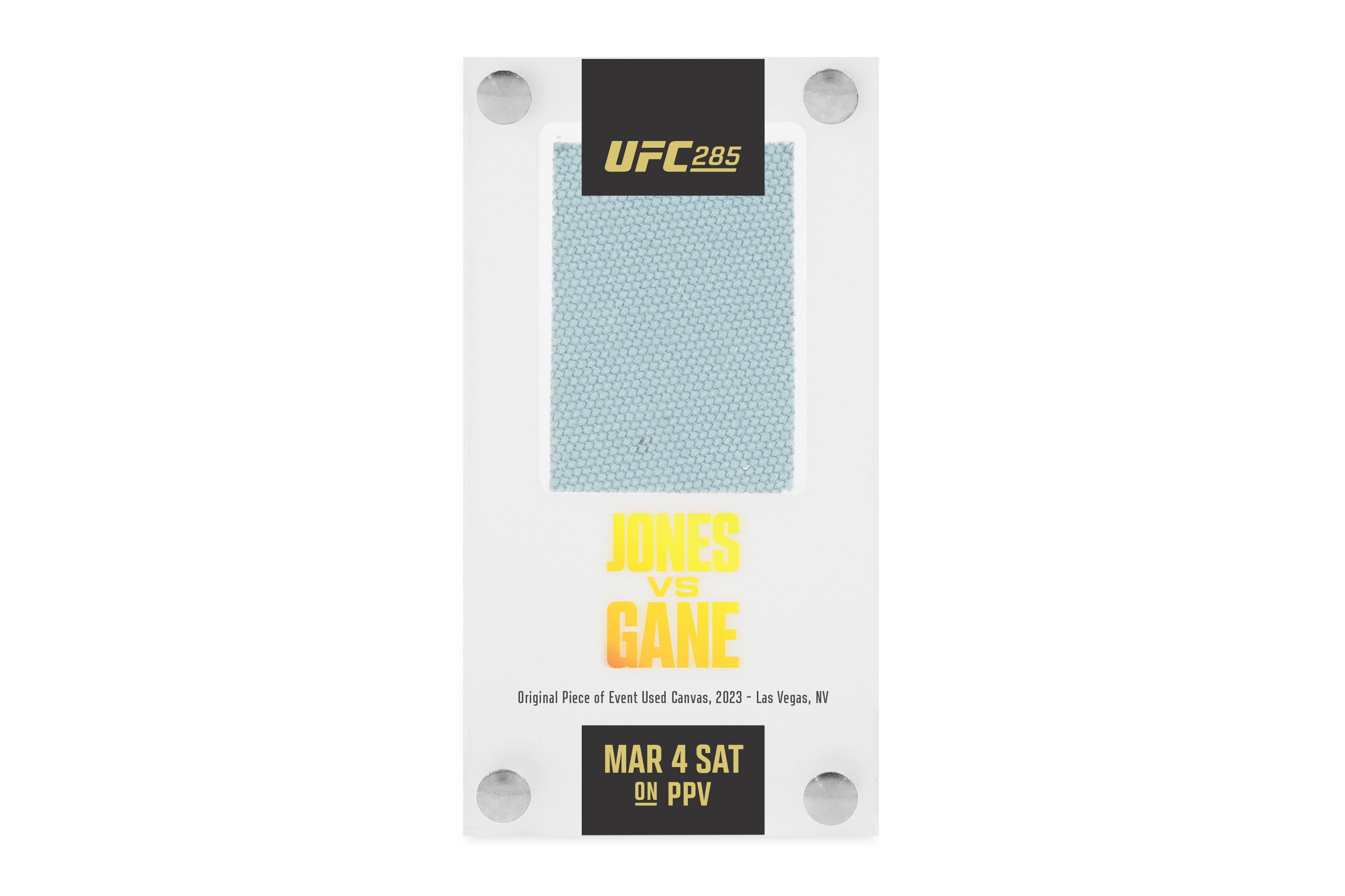 UFC 285: Jones vs Gane Canvas in Acrylic