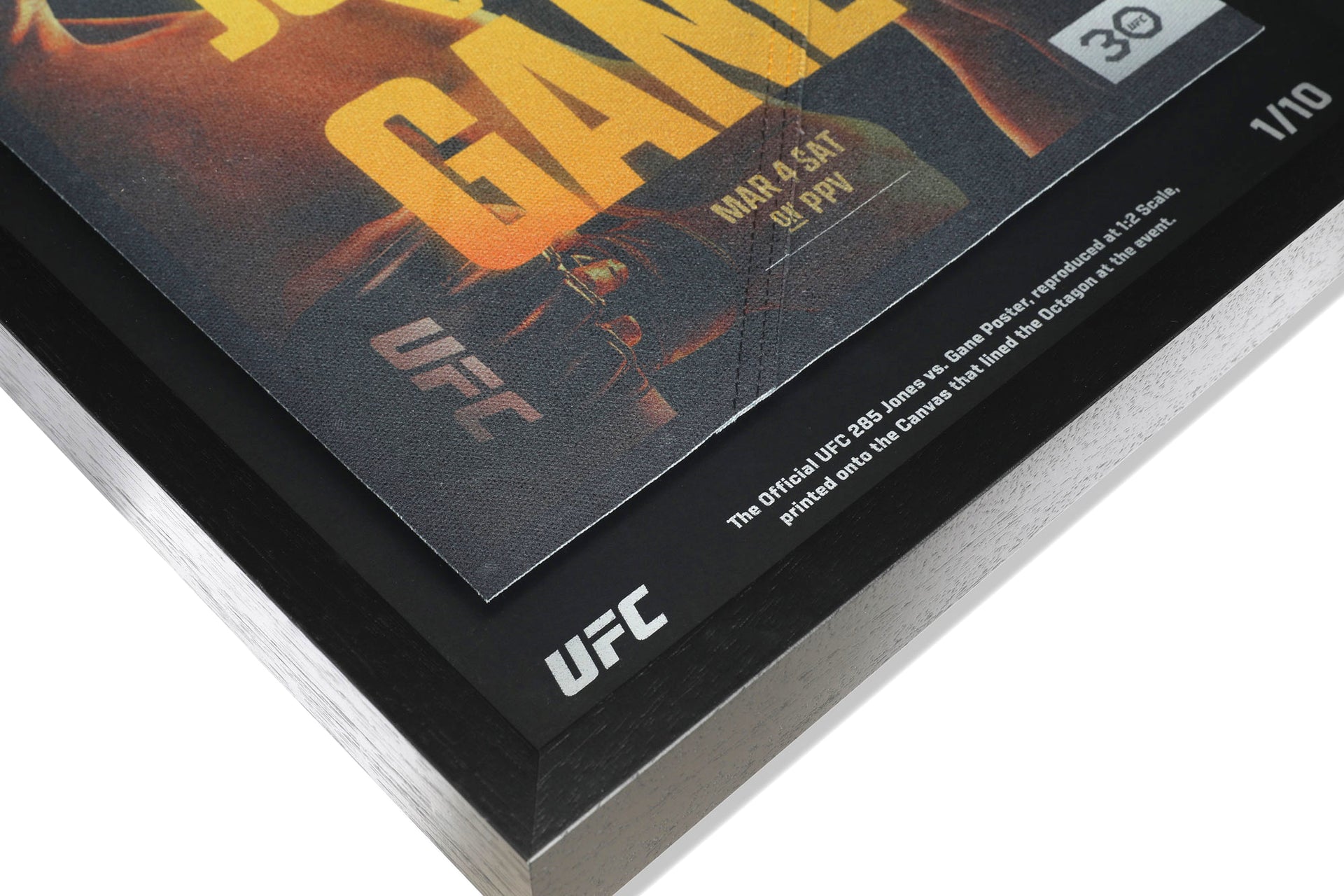 UFC 285: Jones vs Gane Limited Edition Canvas Poster