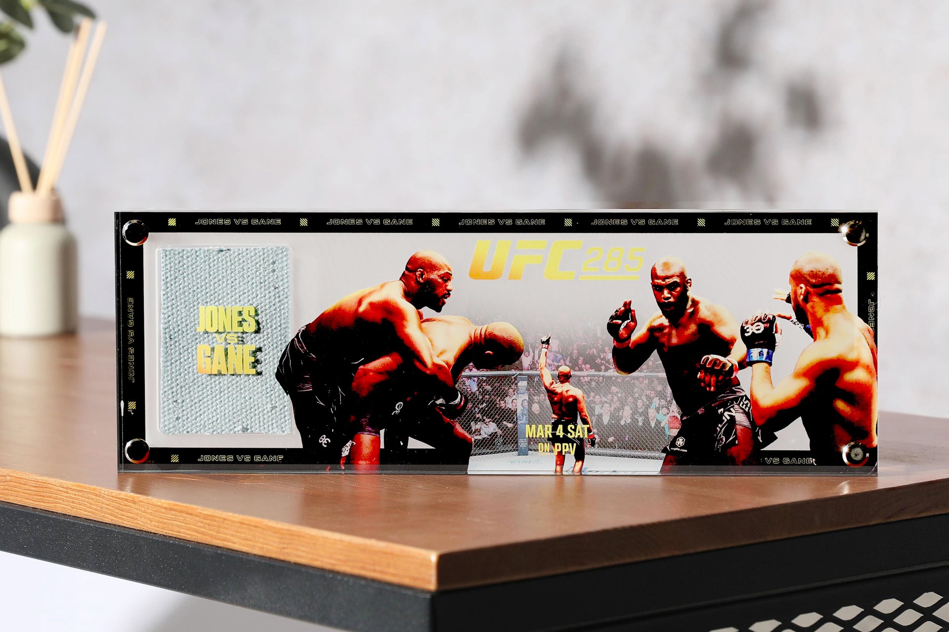 UFC 285: Jones vs Gane Limited Edition Canvas in Acrylic