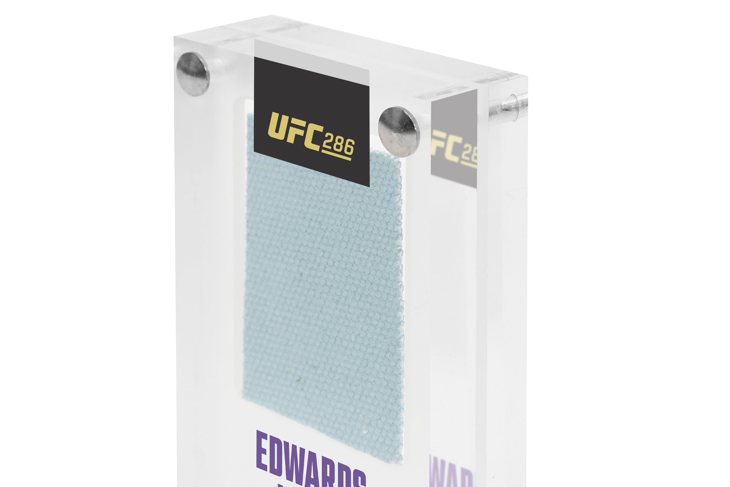 UFC 286: Edwards vs Usman 3 Canvas in Acrylic