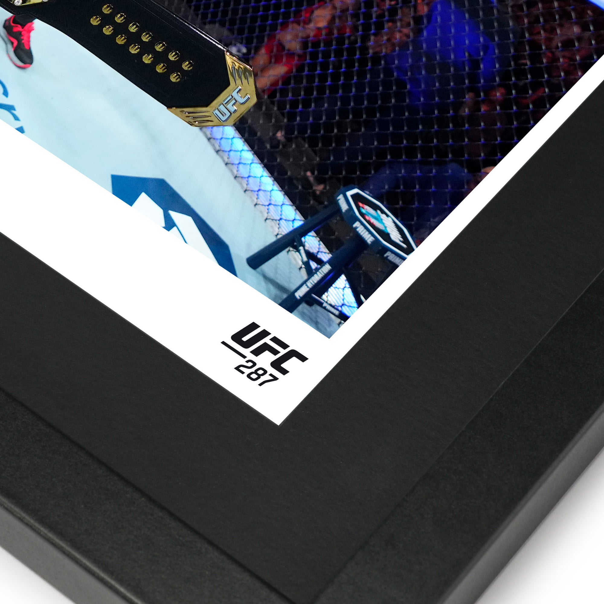 Israel Adesanya Signed ‘Celebrating’ Photo UFC 287: Pereira vs Adesanya 2