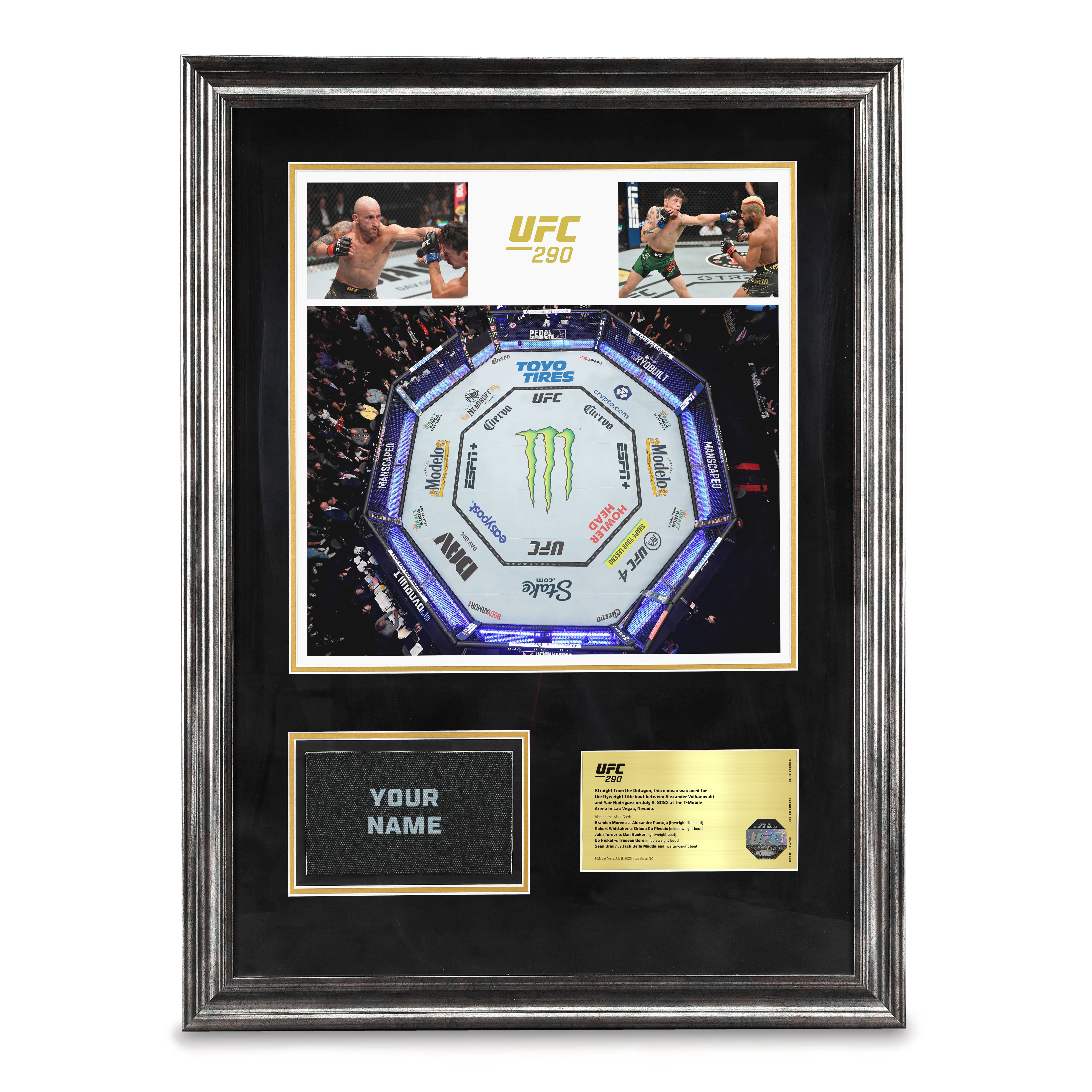 SOLD OUT: UFC 290 Name On Canvas
