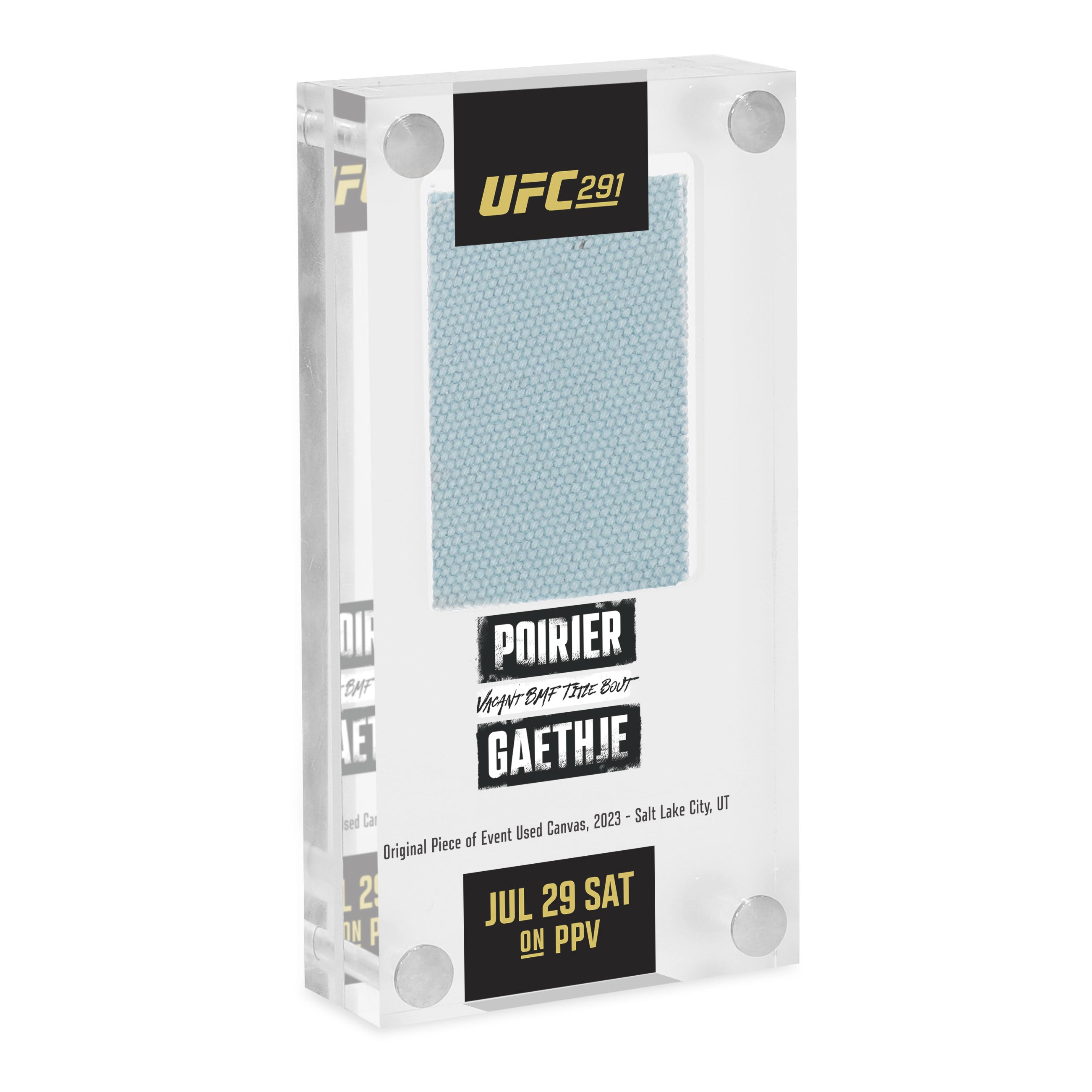 UFC 291: Poirier vs Gaethje 2 Canvas in Acrylic