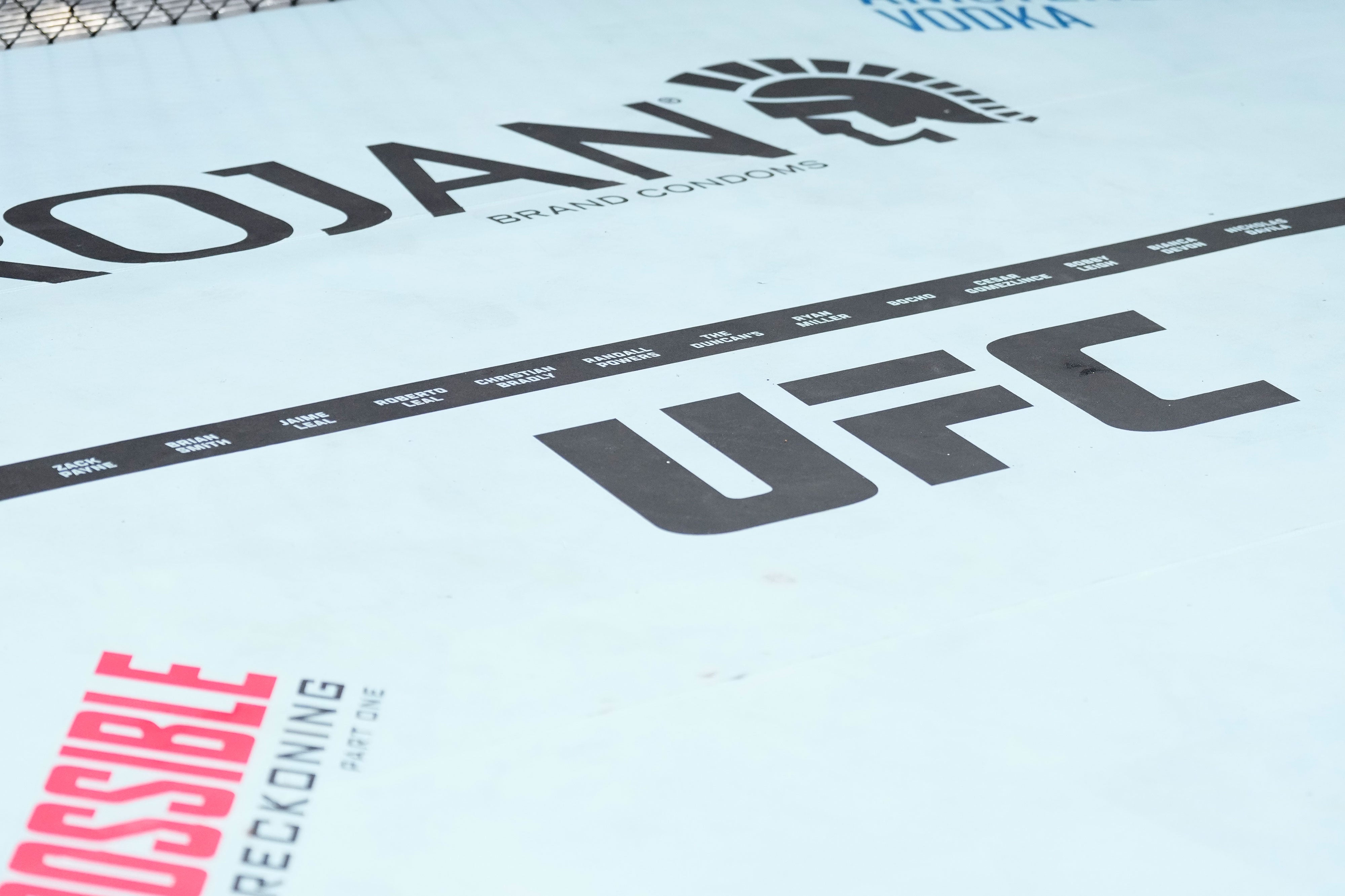 SOLD OUT: UFC 294: Makhachev vs Volkanovski 2 Name On Canvas